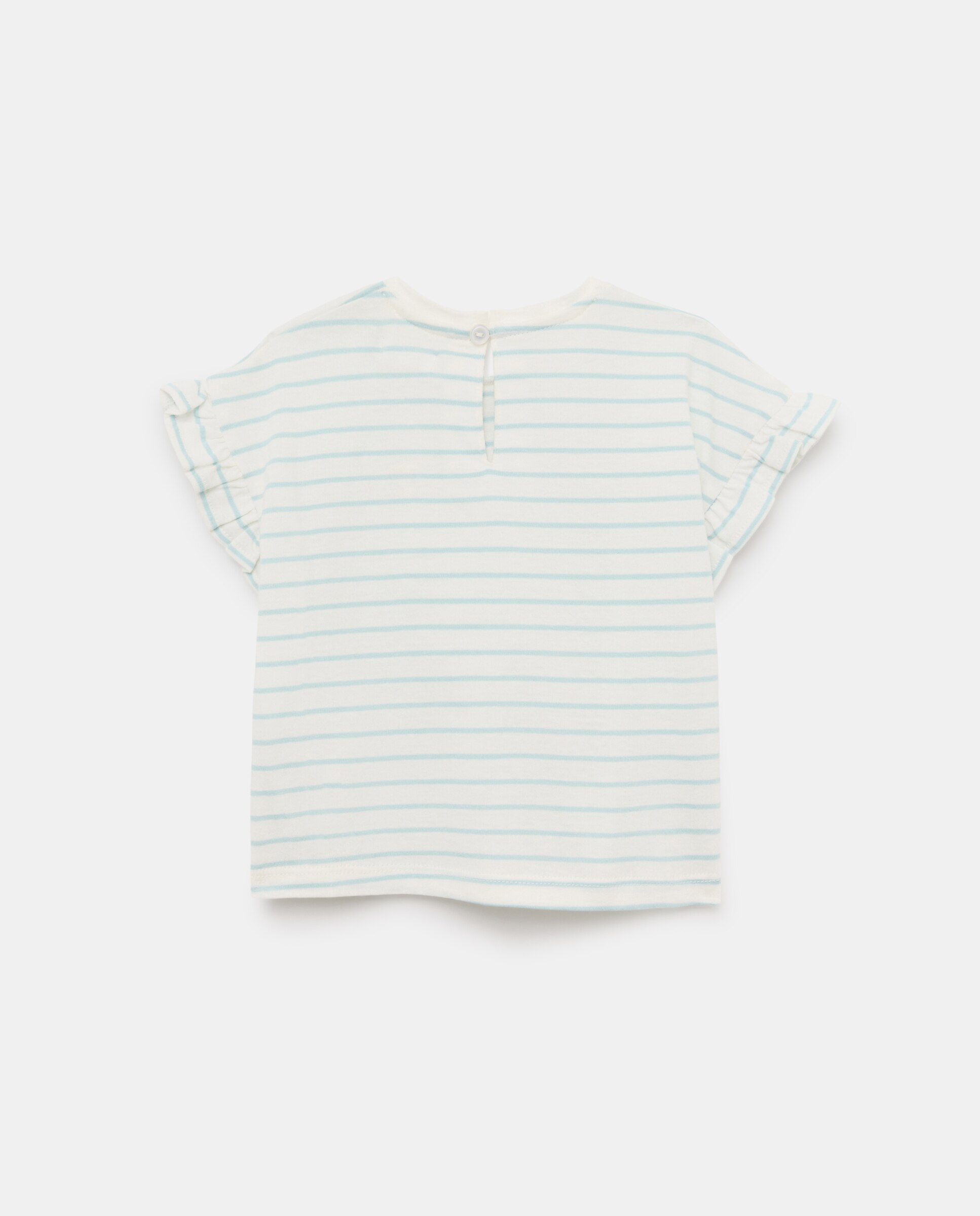 Camiseta bebé niña estampada Blanco-2