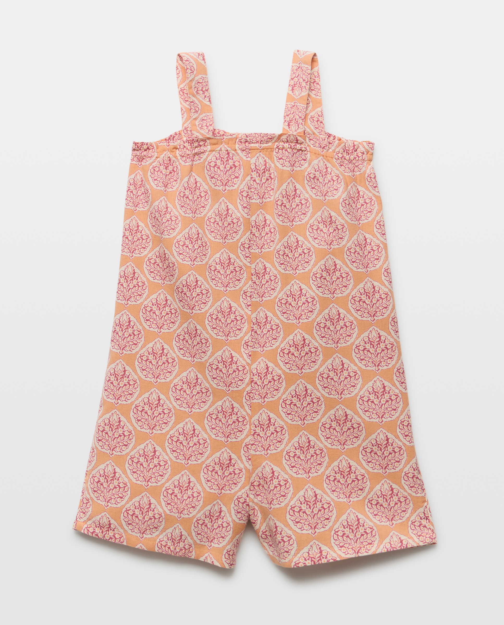Peto niña lino 660 Naranja-2