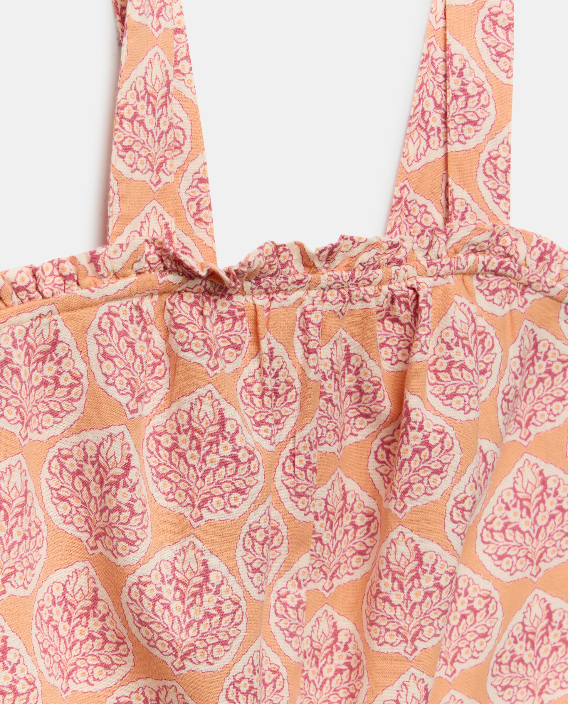 Peto niña lino 660 Naranja-3