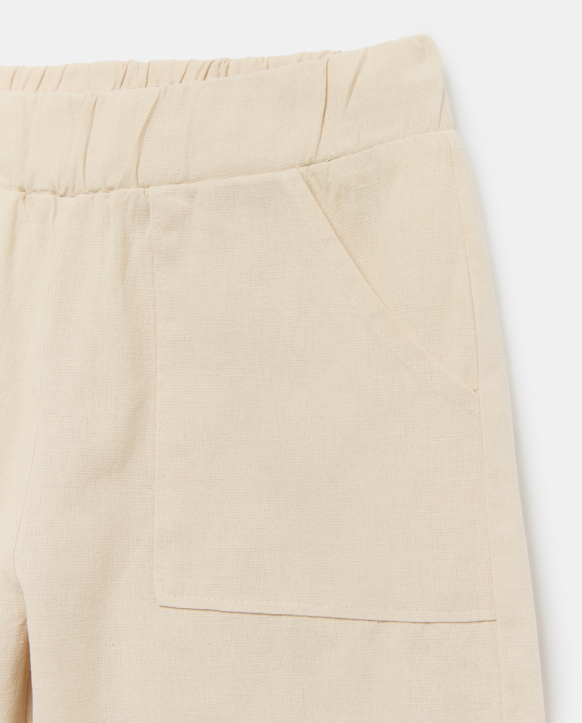 Pantalón niña carpintero Blanco roto-3