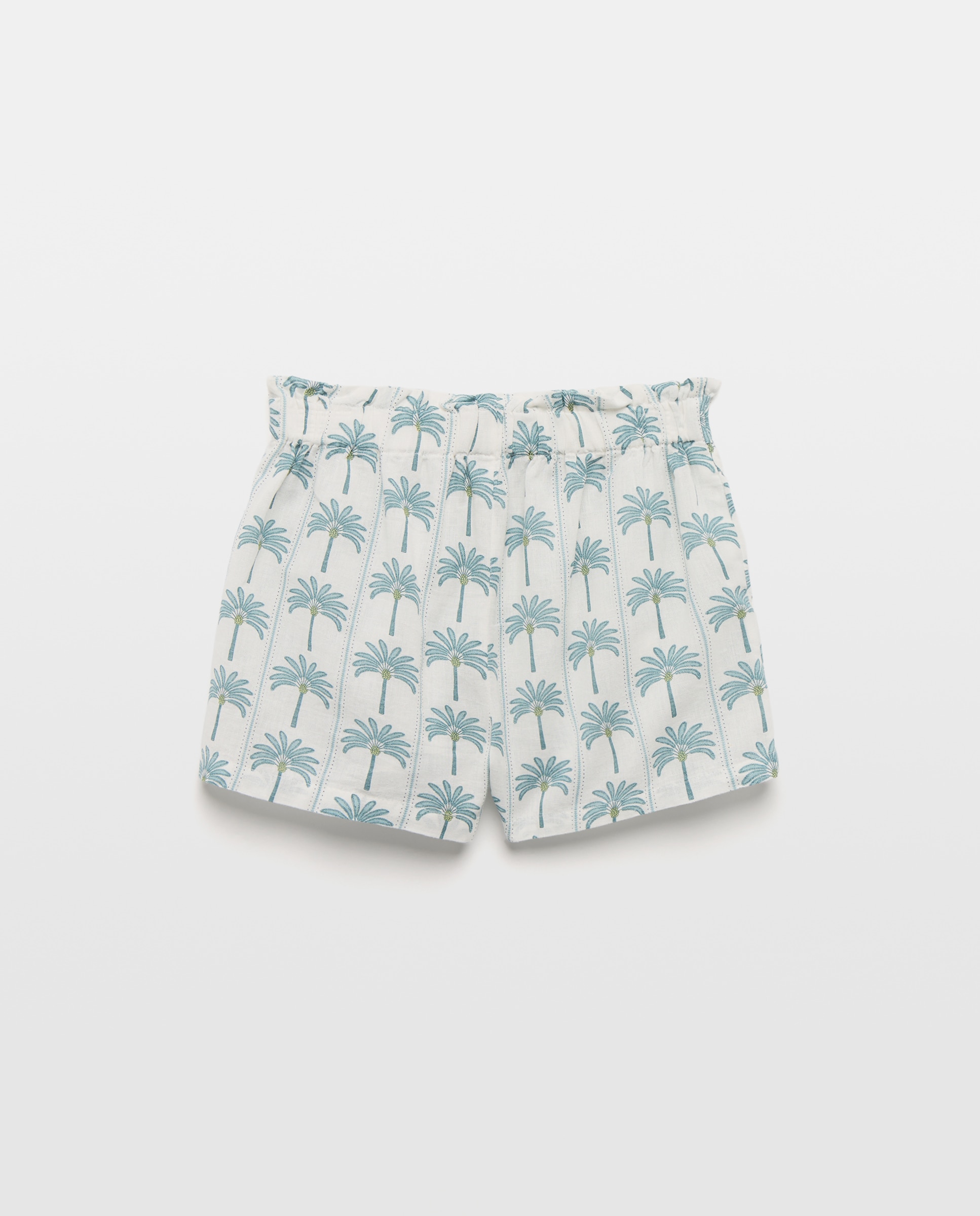 Short bebé niña set Blanco roto-2