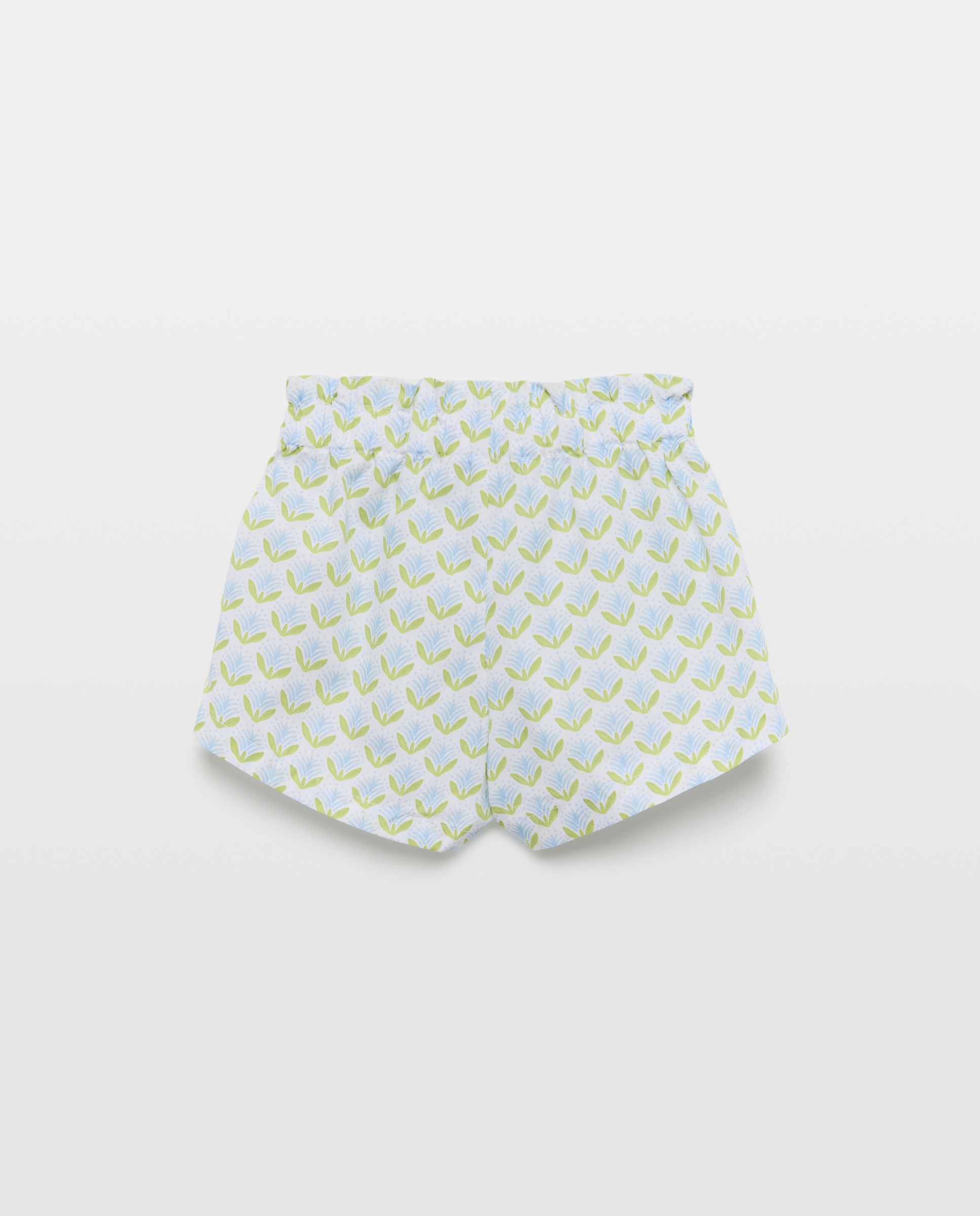Short bebé niña estampado 410 Azul claro-2