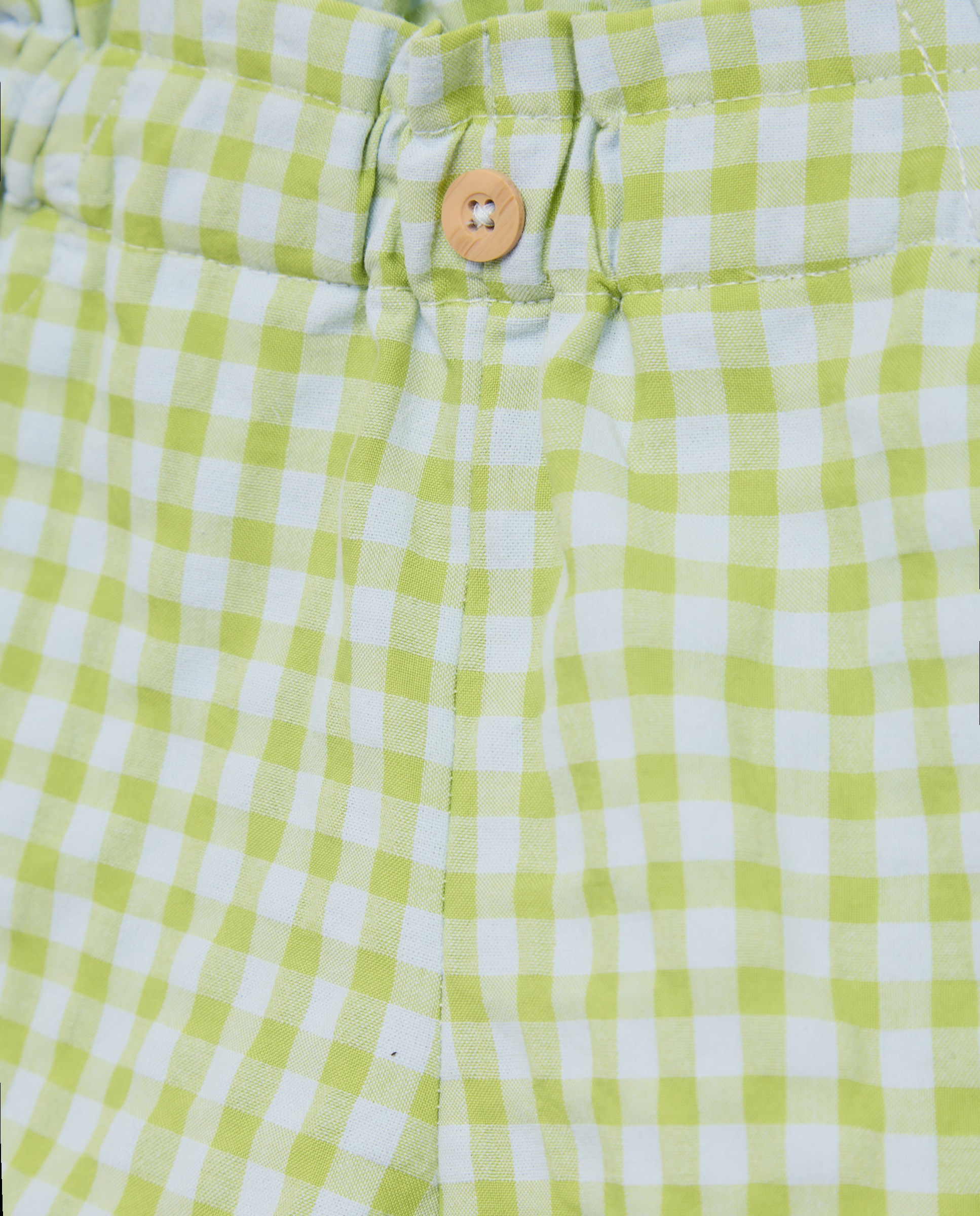 Short bebé niña cuadros vichy 586 Lima-3