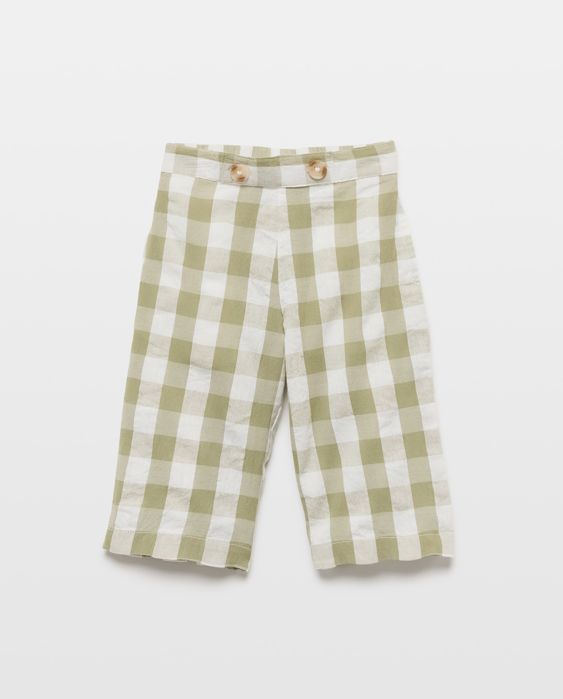 Imagen 0 de Pantalón bebé niña cuadros vichy