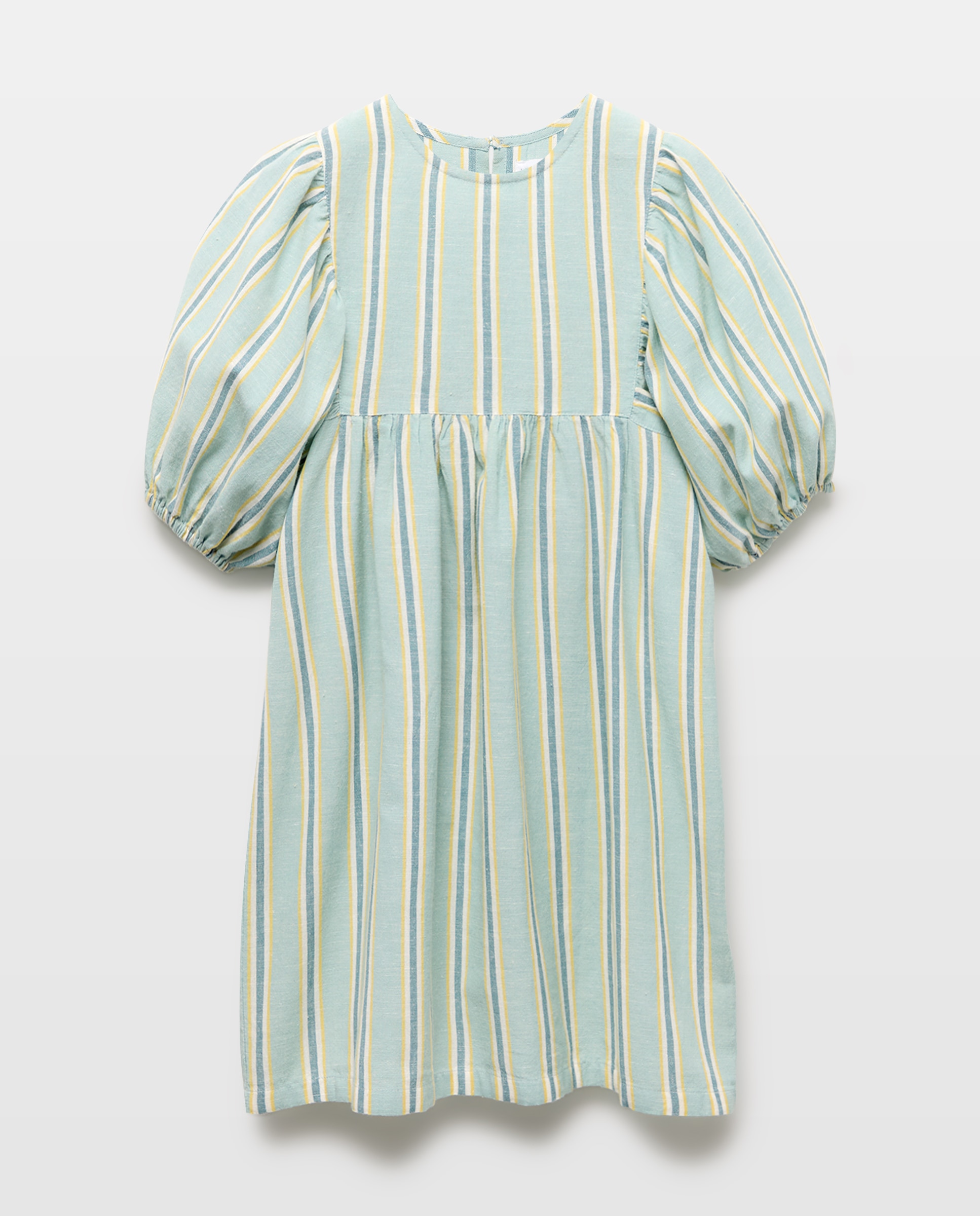 Imagen 0 de Vestido niña de lino estampado