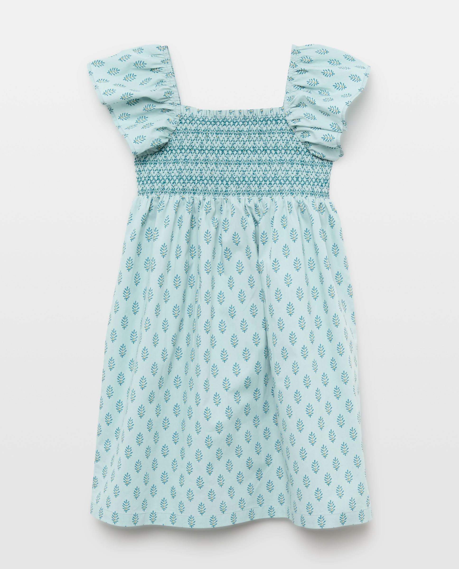 Vestido niña con smock Jabón-2