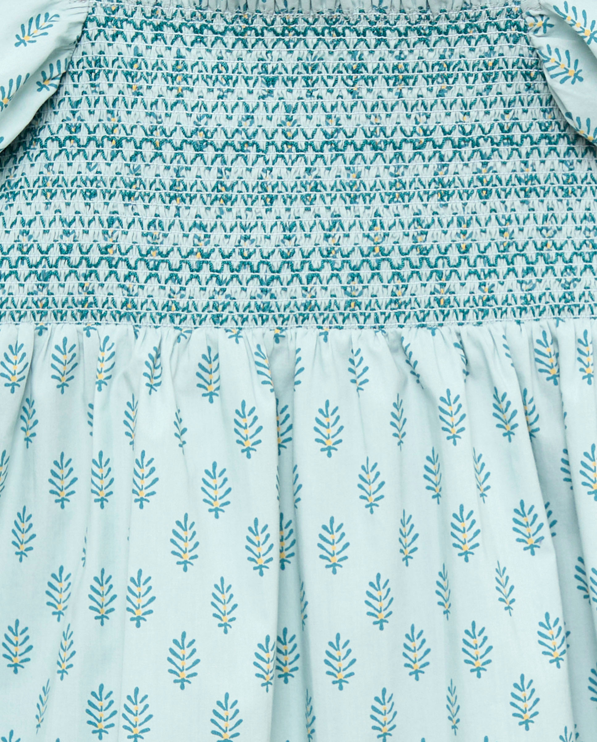 Vestido niña con smock Jabón-3