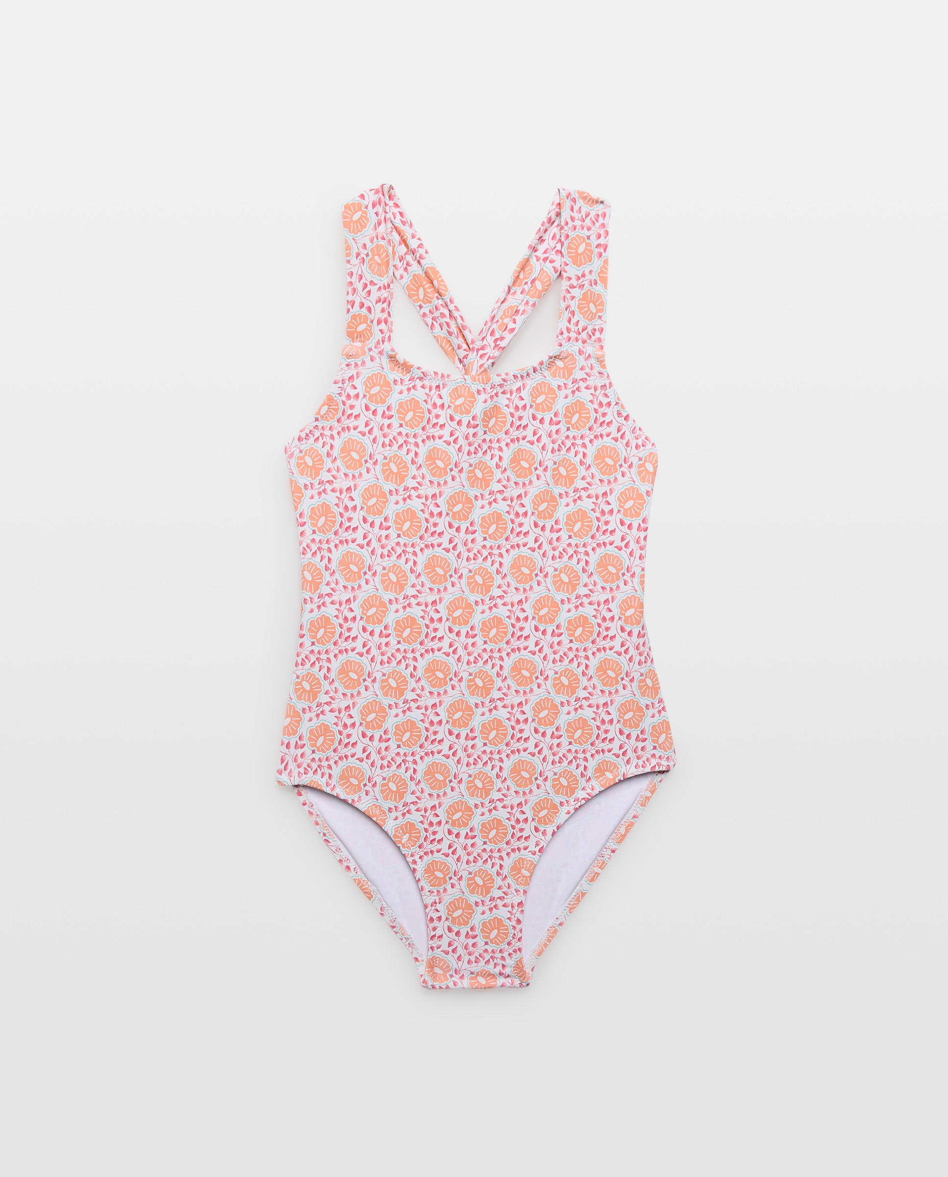 Imagen 0 de Bañador niña nudo flores