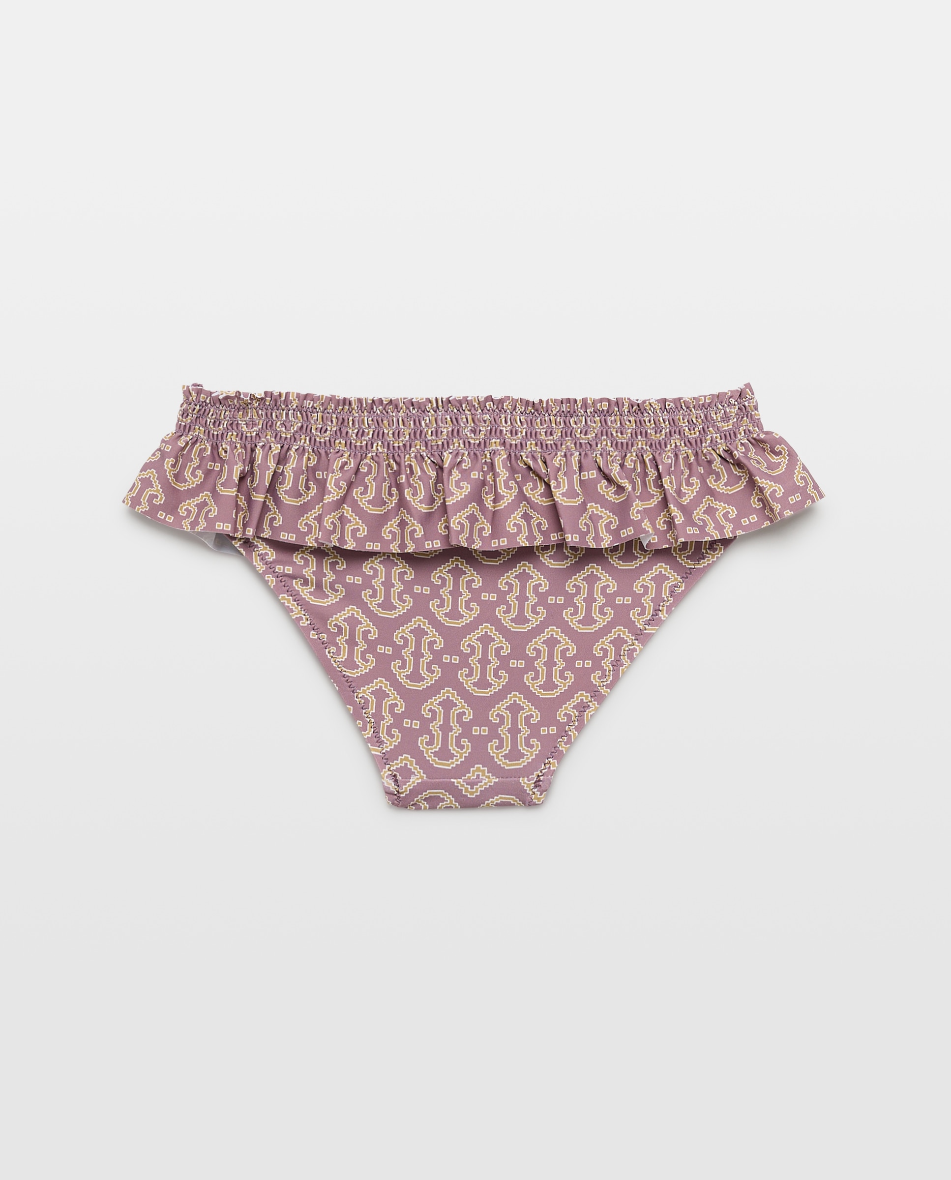 Culetín smock étnico Morado-2