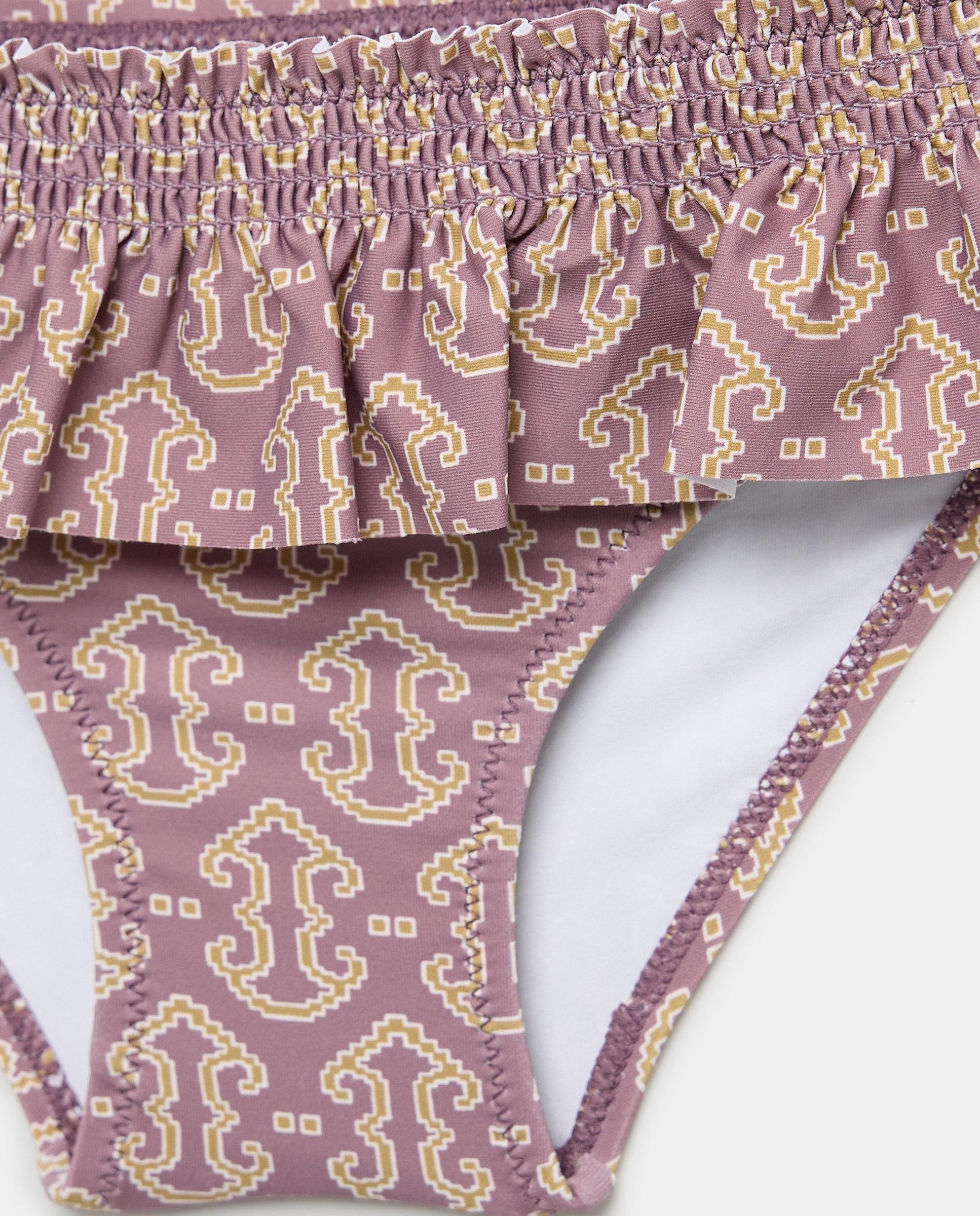 Culetín smock étnico Morado-3