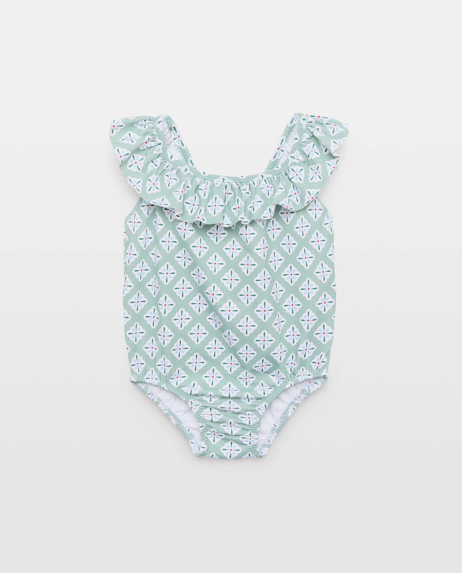 Imagen 0 de Bañador meses volantes flores