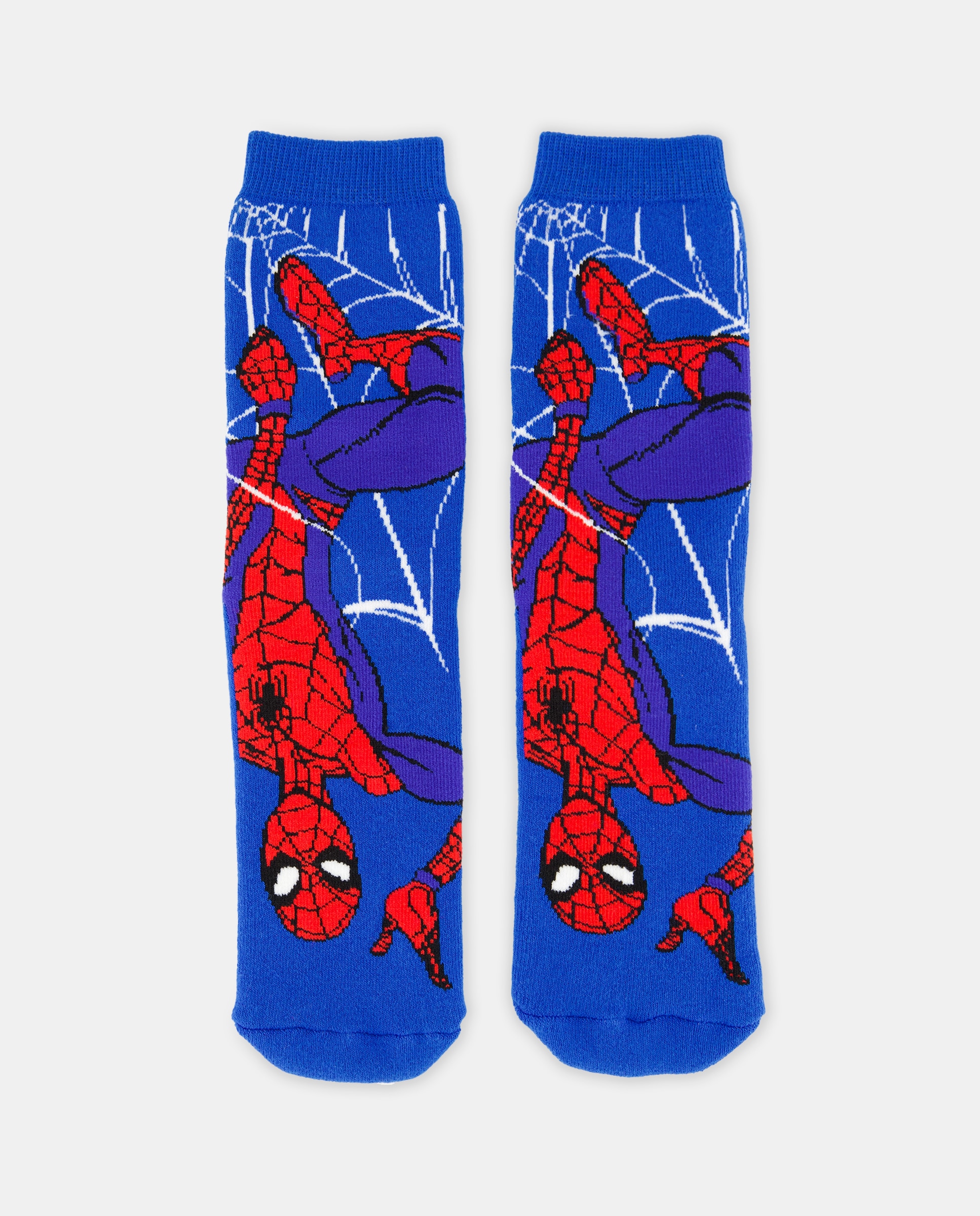 Imagem 0 de Meias Antiderrapantes com Fantasia Homem-Aranha