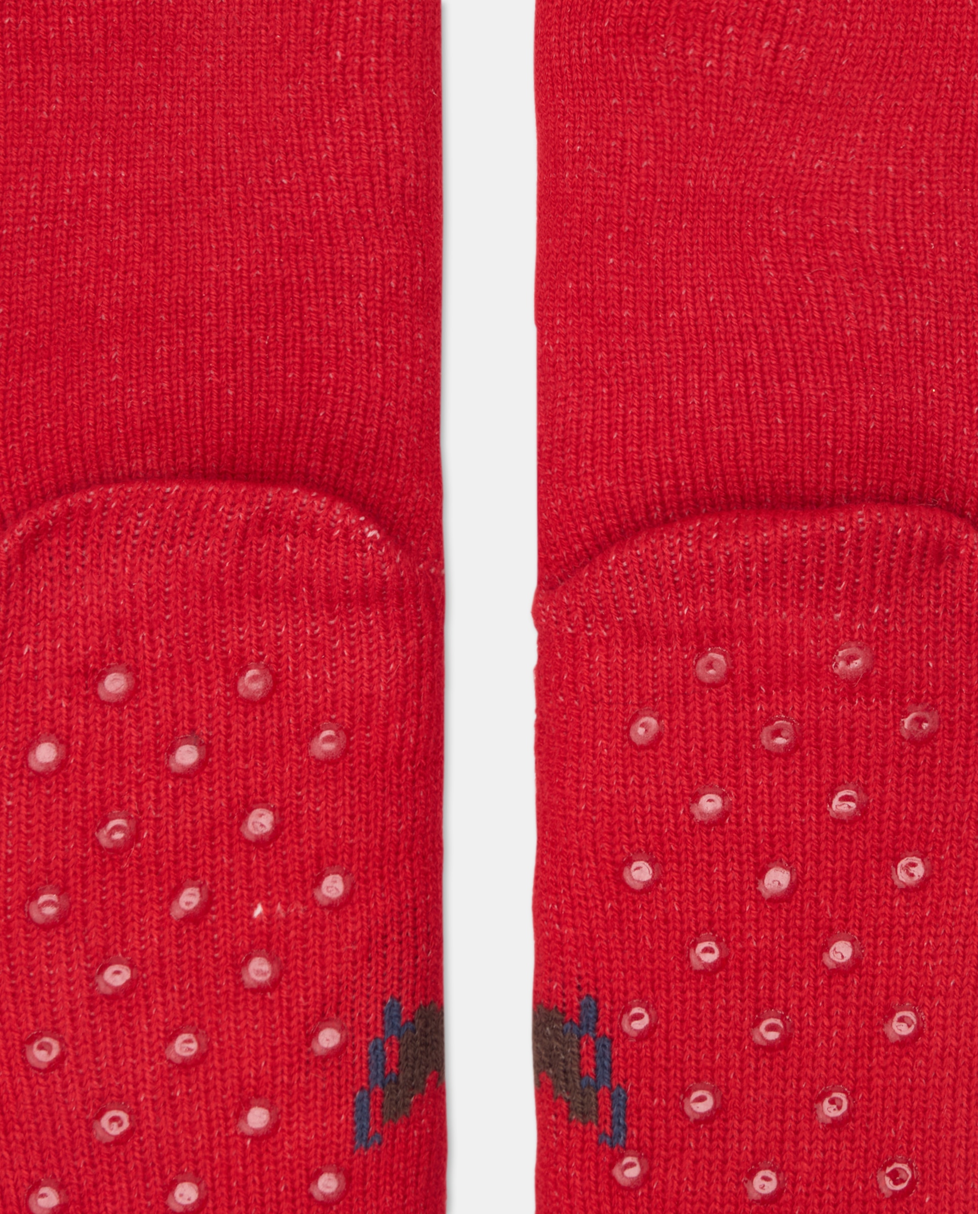 Meias Antiderrapantes 600 Vermelho-3