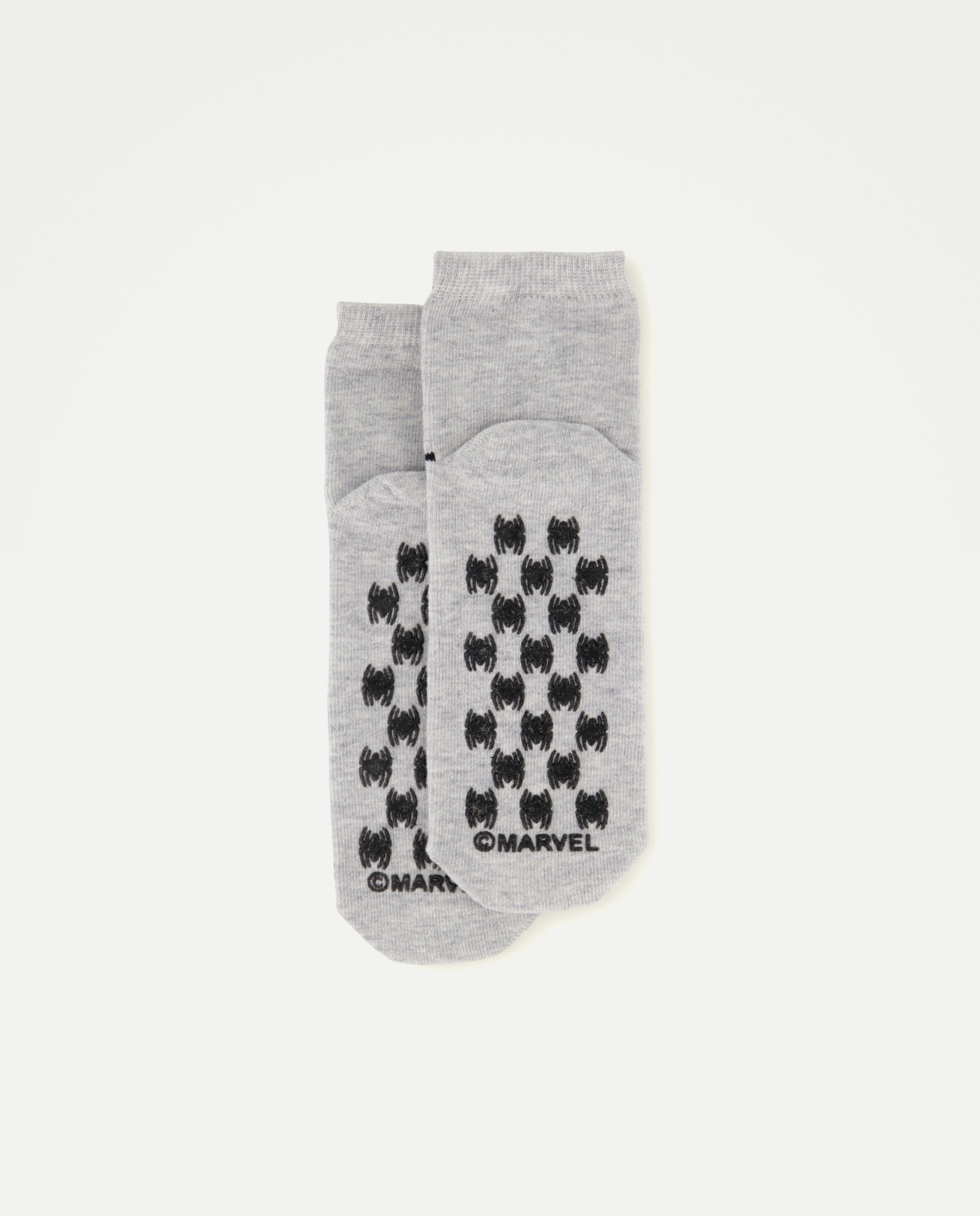 Pack de 2 Pares de Meias Antiderrapantes com Estampado do Homem-Aranha Cotton Juice Multicolor-2
