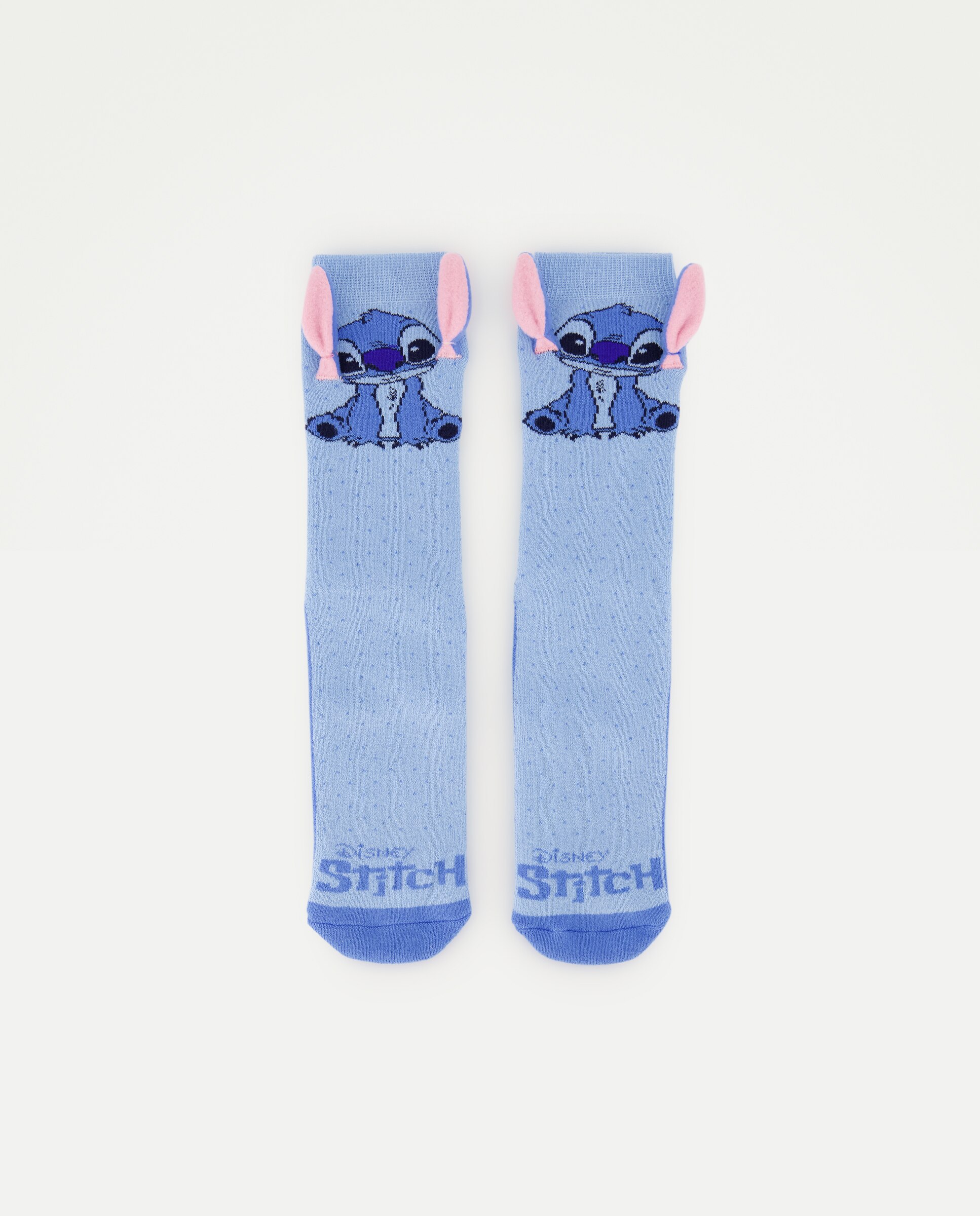 Imagem 0 de Meias Antiderrapantes com Fantasia Stitch