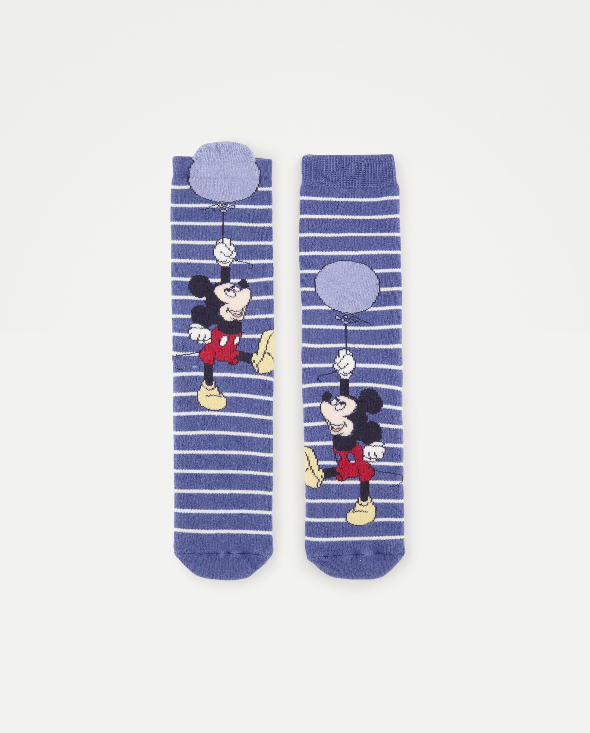 Imagem 0 de Meias Antiderrapantes com Fantasia de Mickey com Balão
