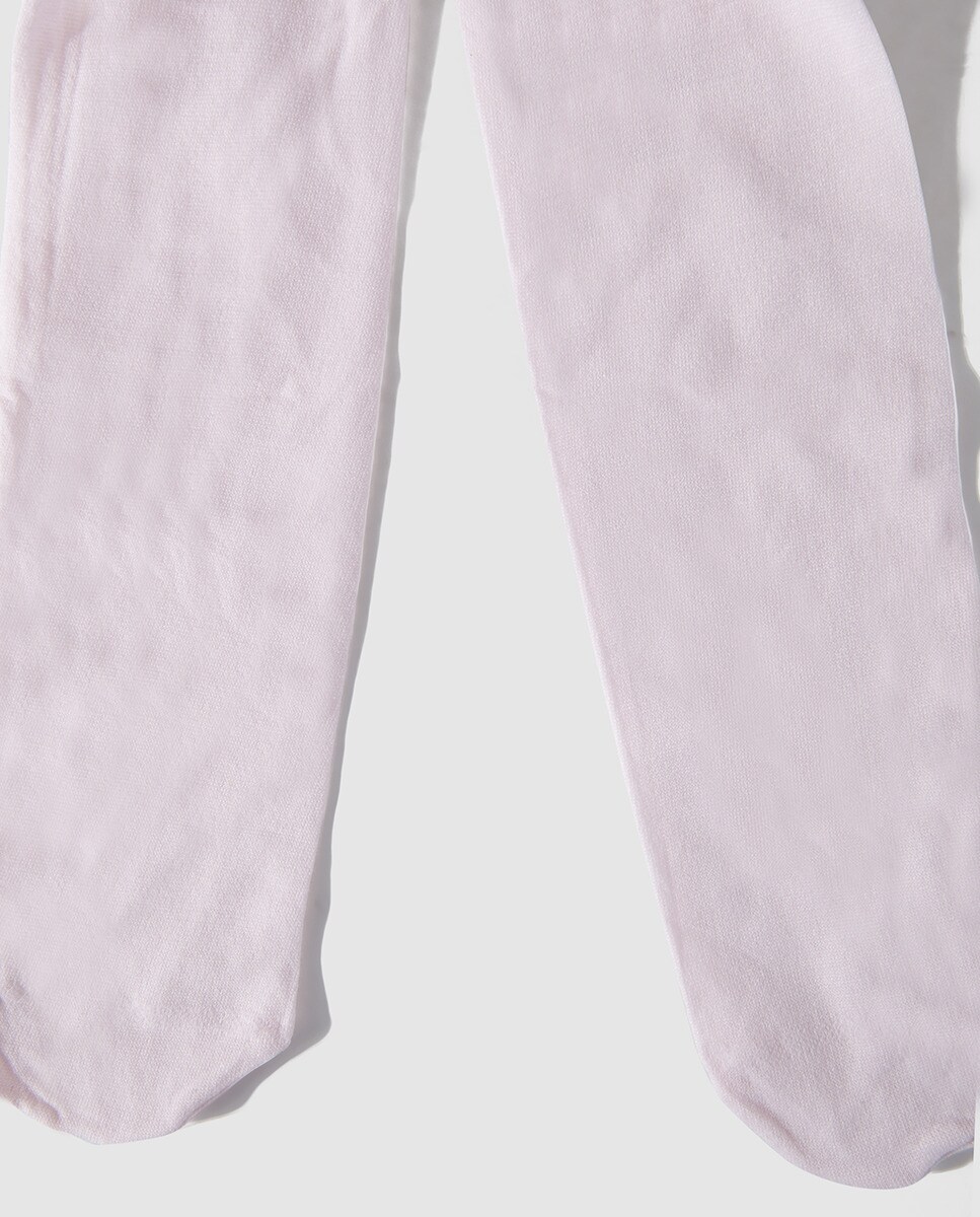 Collants de Bebé Rosa-2