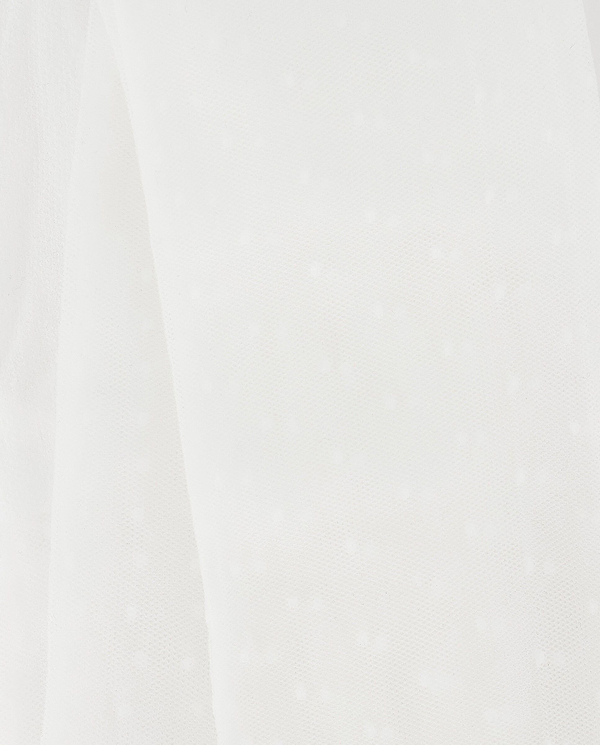 Pantis fantasía topos de niña - Cotton Juice - Blanco Blanco-2