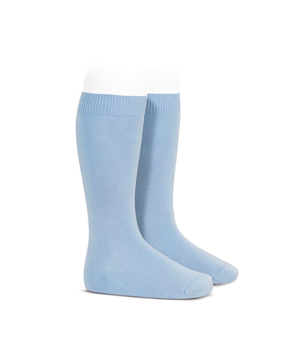 Imagen 1 de Calcetín de colegio unisex Azul claro