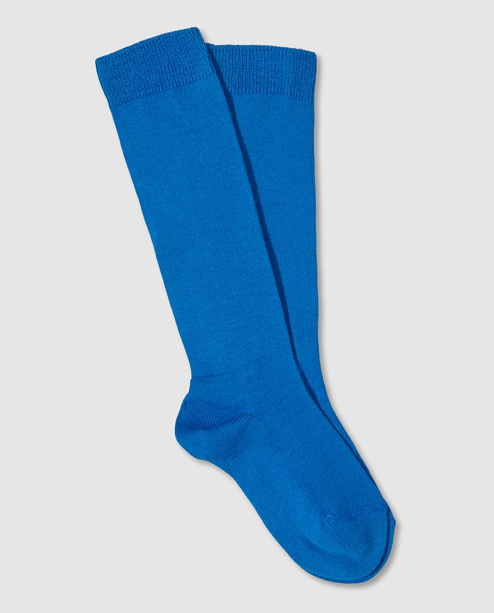 Meias Infantis - Azul Azul-1