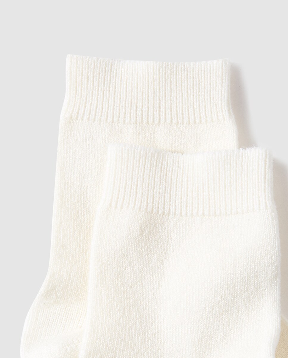 Meias de Uniforme Condor Creme-2