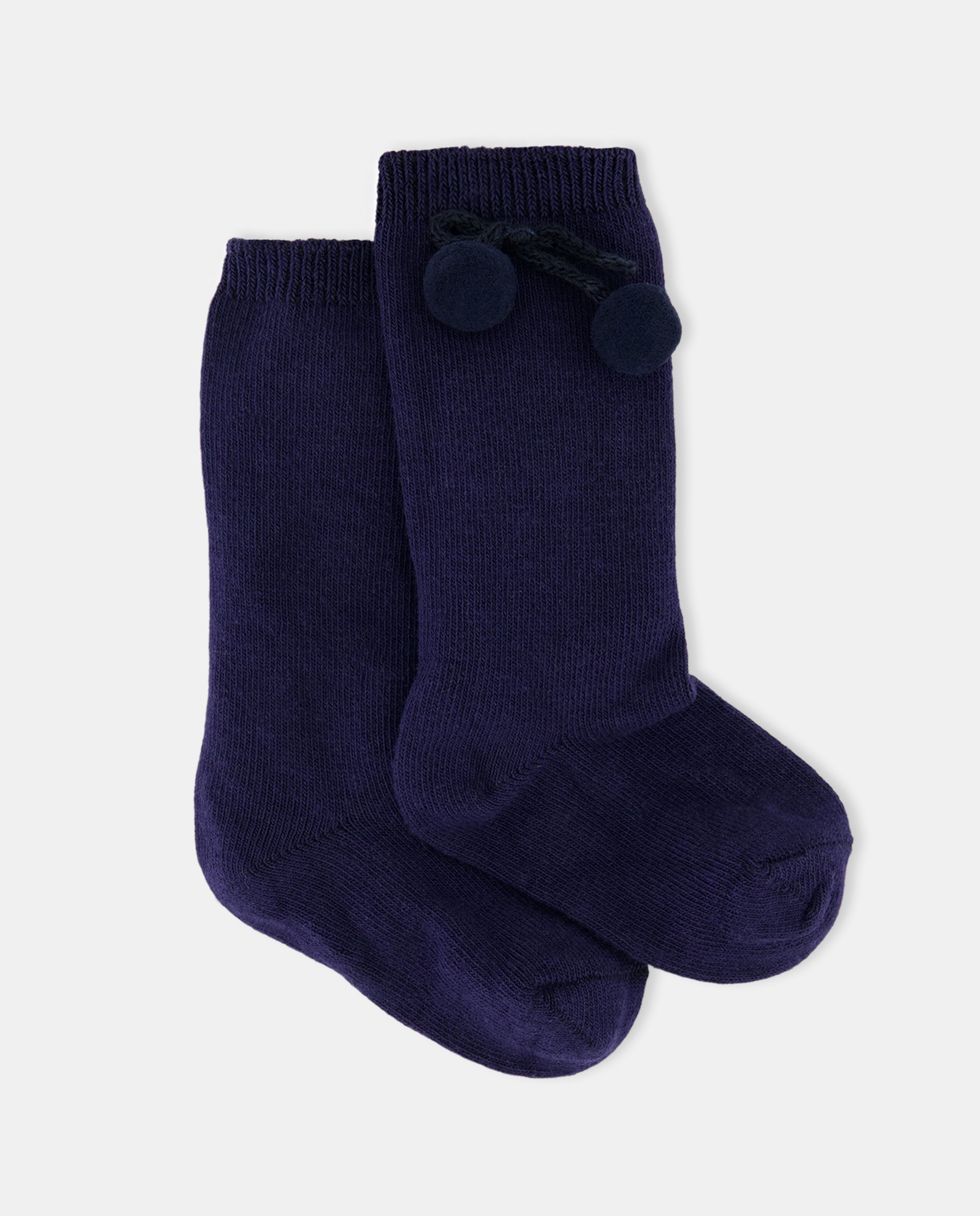 Imagem 0 de Meias Altas de Bebé com Pompom