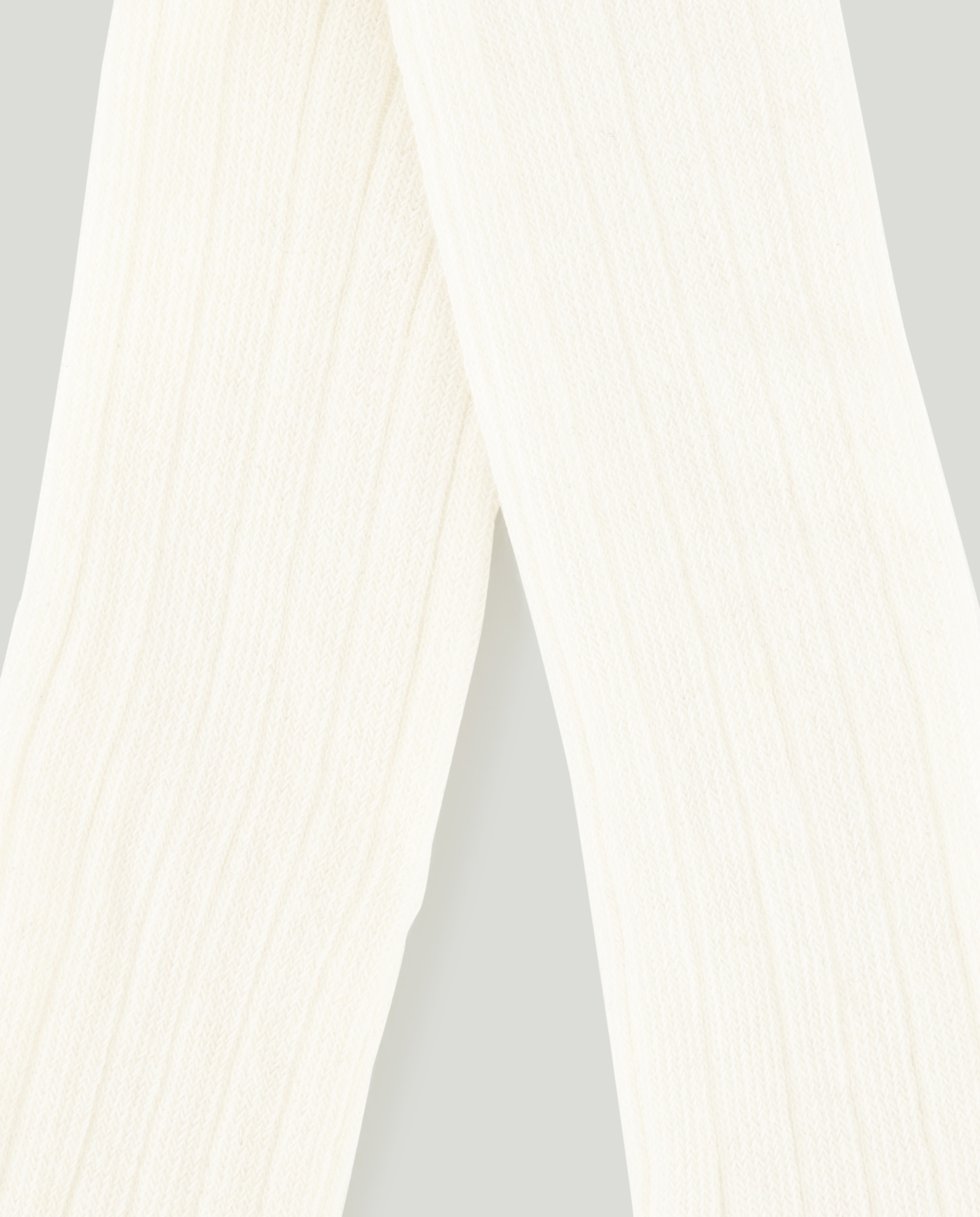 Pack de dos leotardos de canalé de bebé niña - Cotton Juice - Nata Nata-3