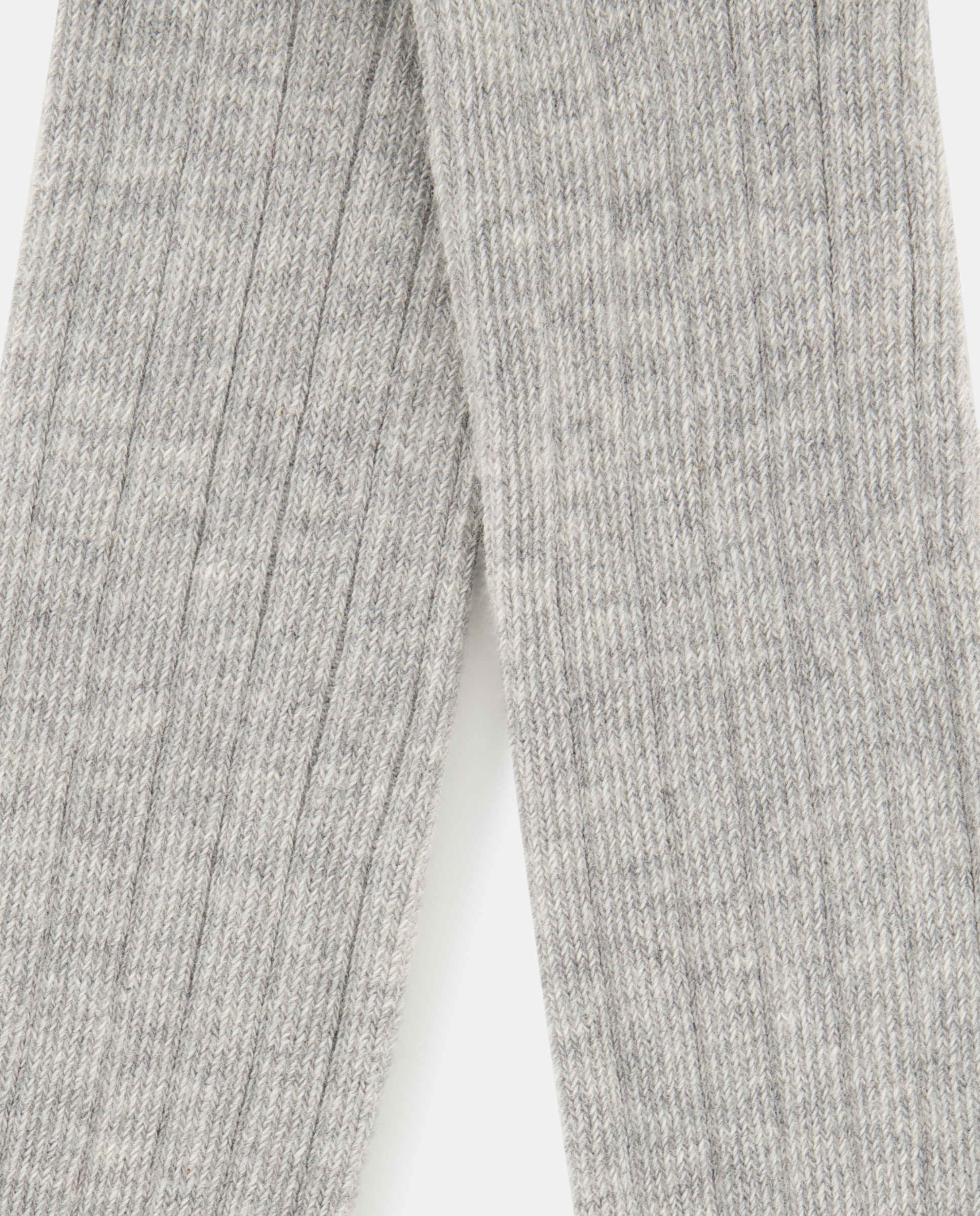 Pack de dos leotardos de canalé de bebé niña - Cotton Juice - Gris Gris-3