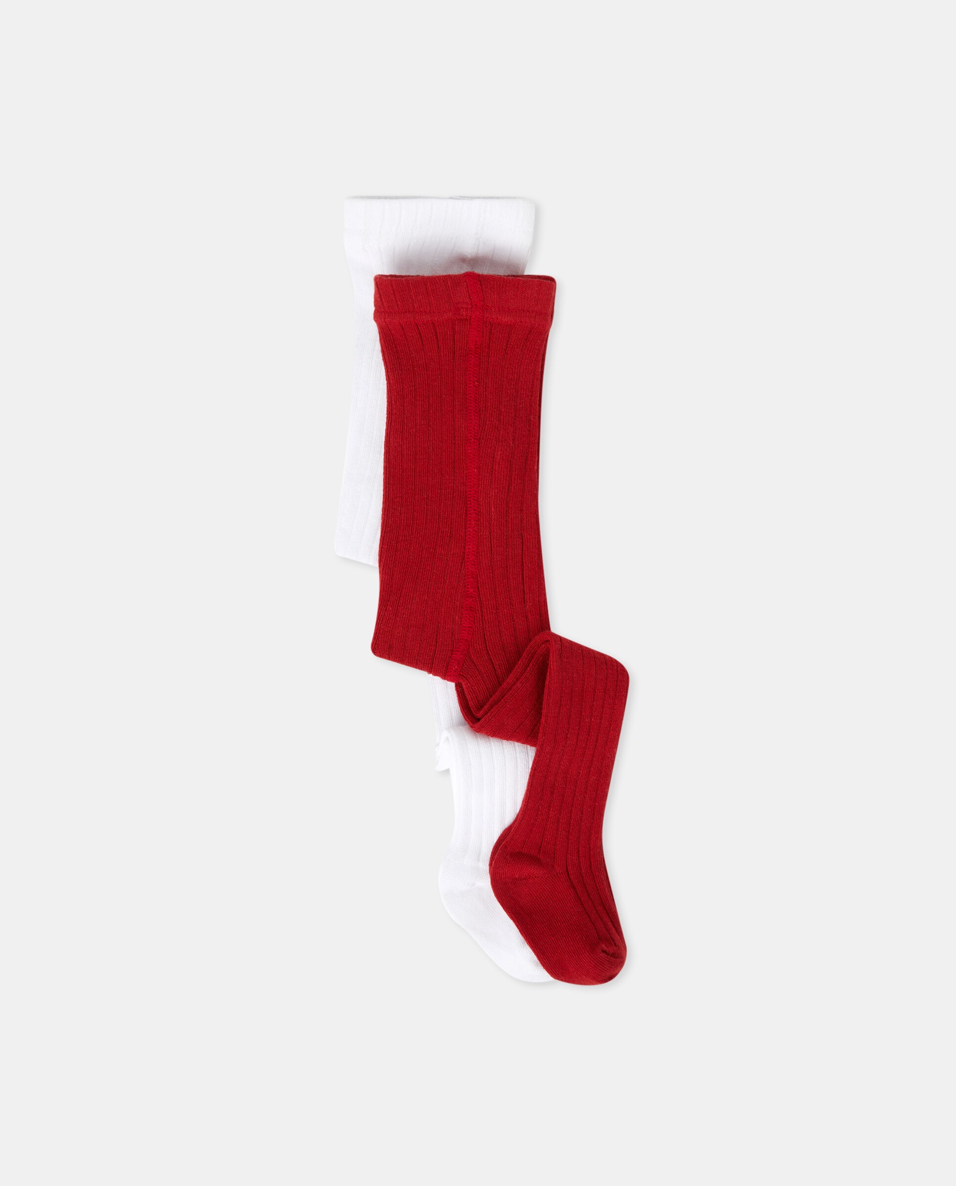 Imagem 0 de Pack de 2 Collants Canelados de Bebé