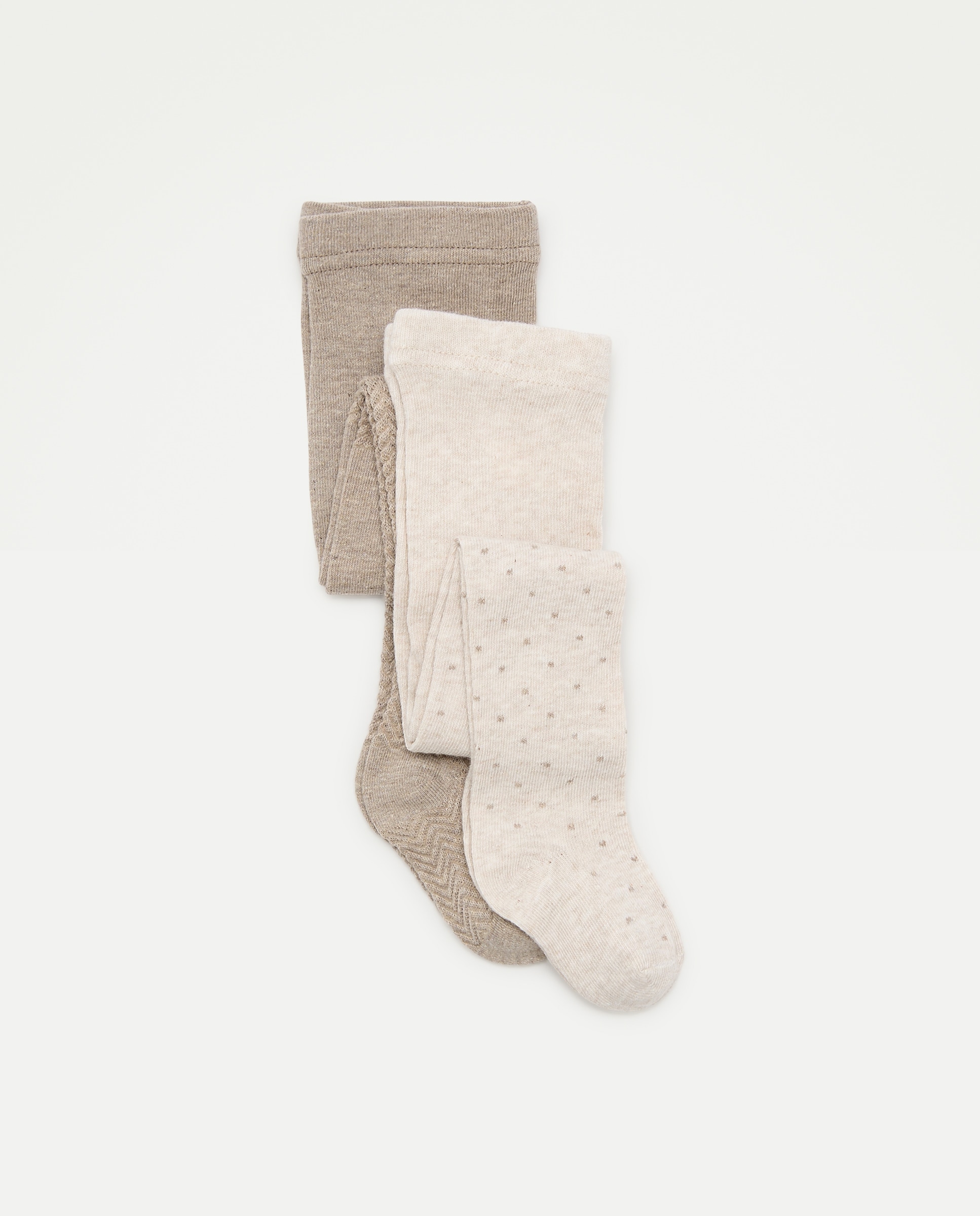 Imagem 0 de Pack de 2 Collants Lisas de Bebé