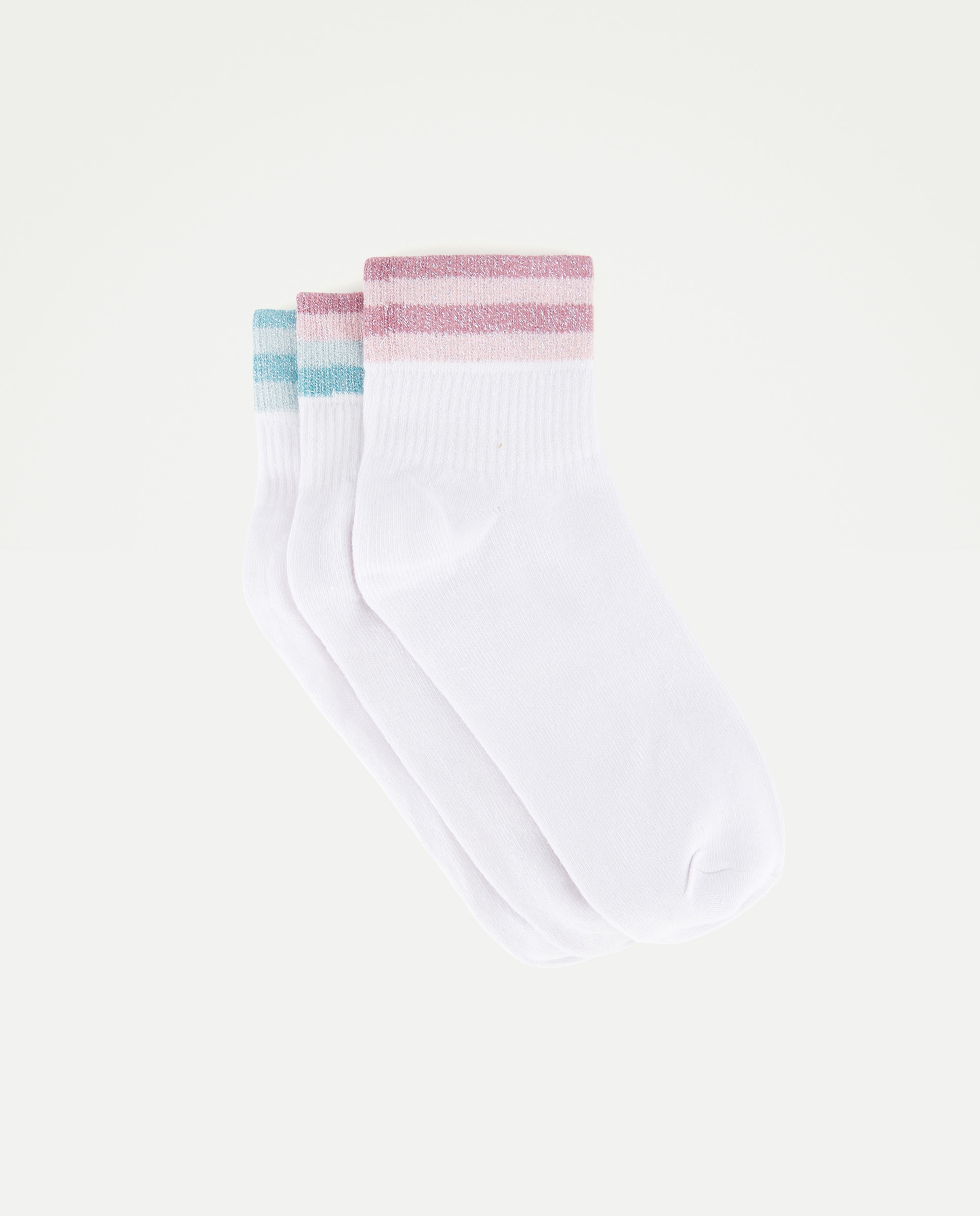 Imagem 0 de Pack de 3 Pares de Meias Desportivas pelo Tornozelo Invisíveis