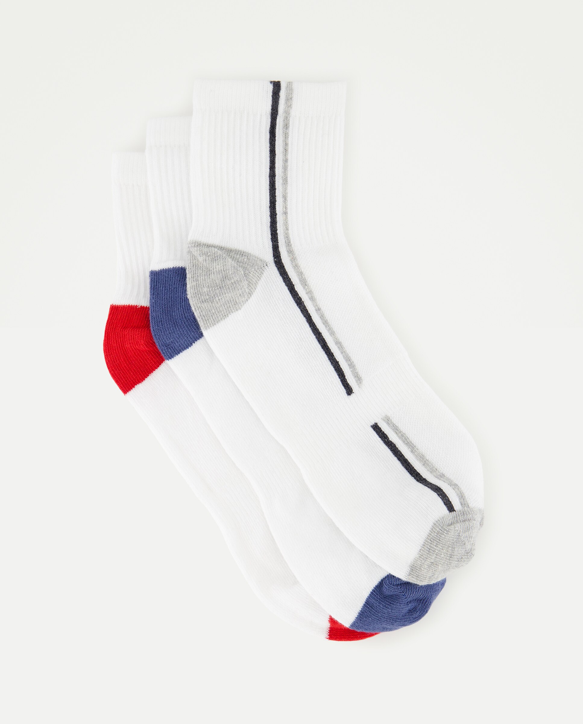 Imagem 0 de Pack de 3 Pares de Meias Desportivas pelo Tornozelo