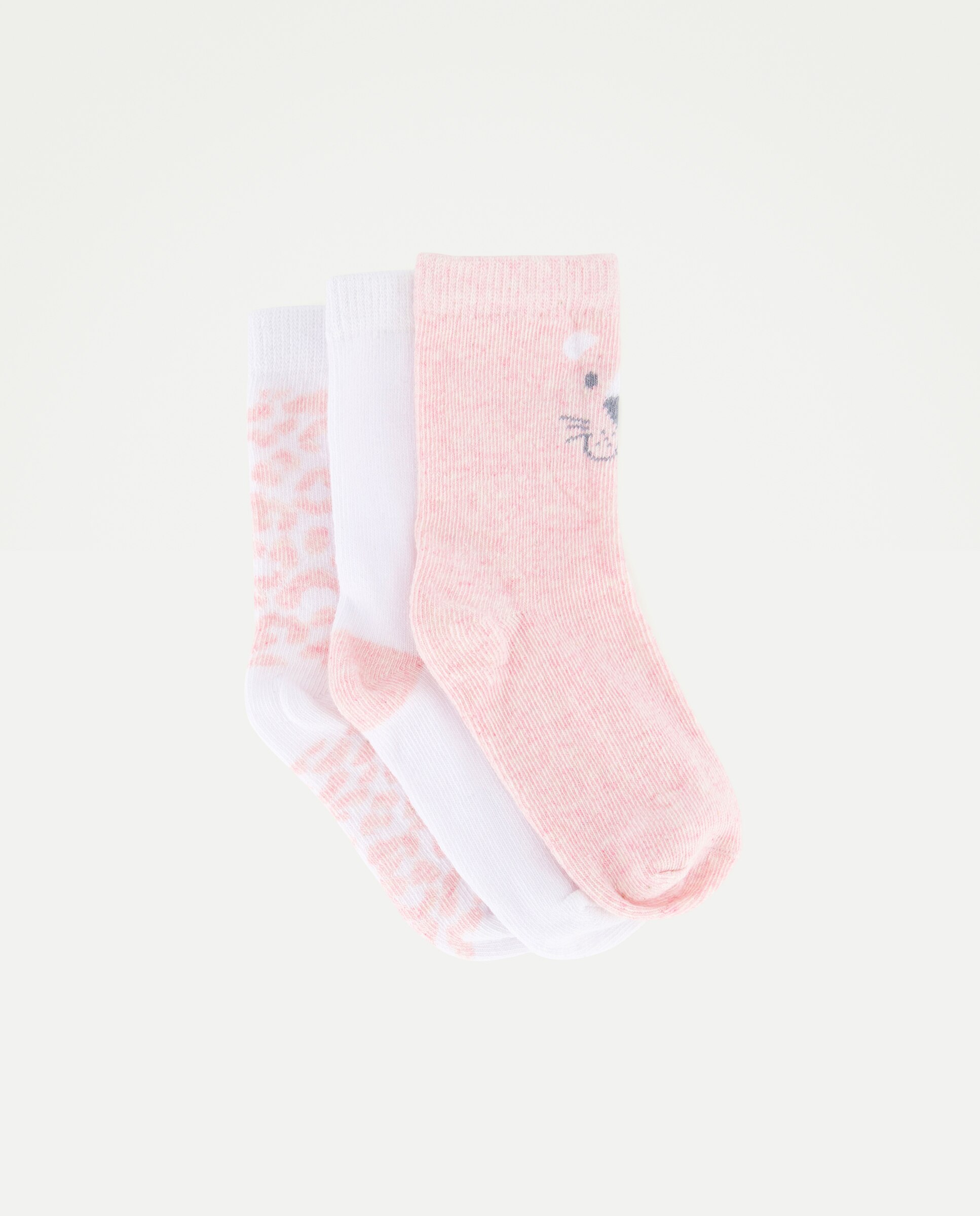 Imagem 0 de Pack de 3 Pares de Meias Curtas de Bebé com Fantasia