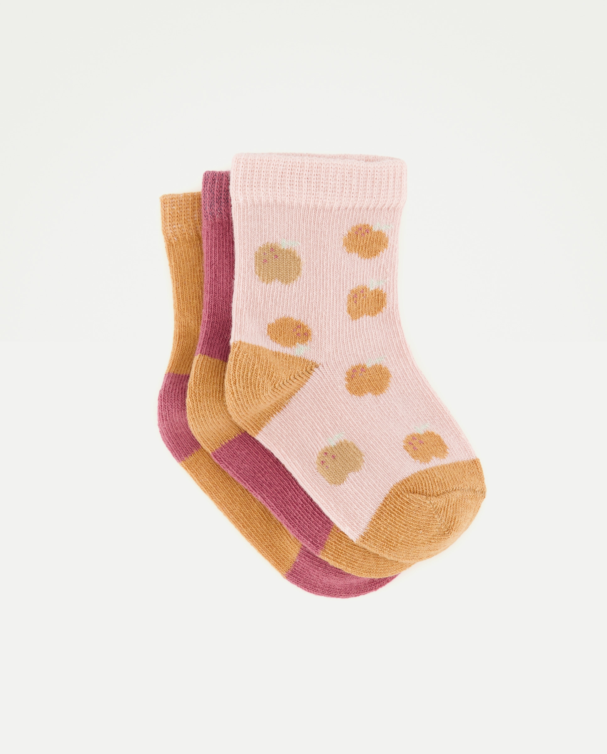 Imagem 0 de Pack de 3 Pares de Meias de Bebé com Estampado de Fantasia