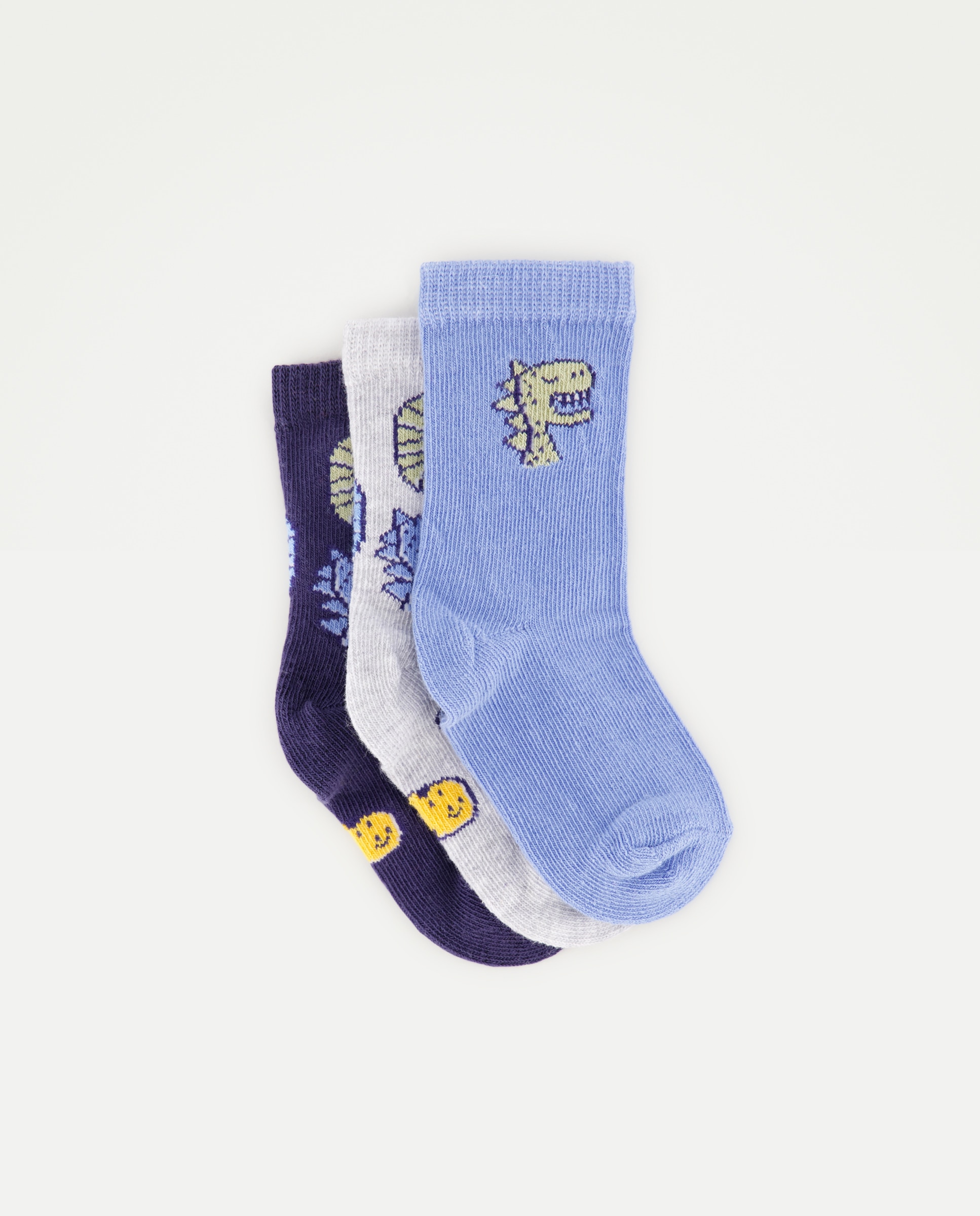Imagem 0 de Pack de 3 Pares de Meias de Bebé com Estampado de Fantasia