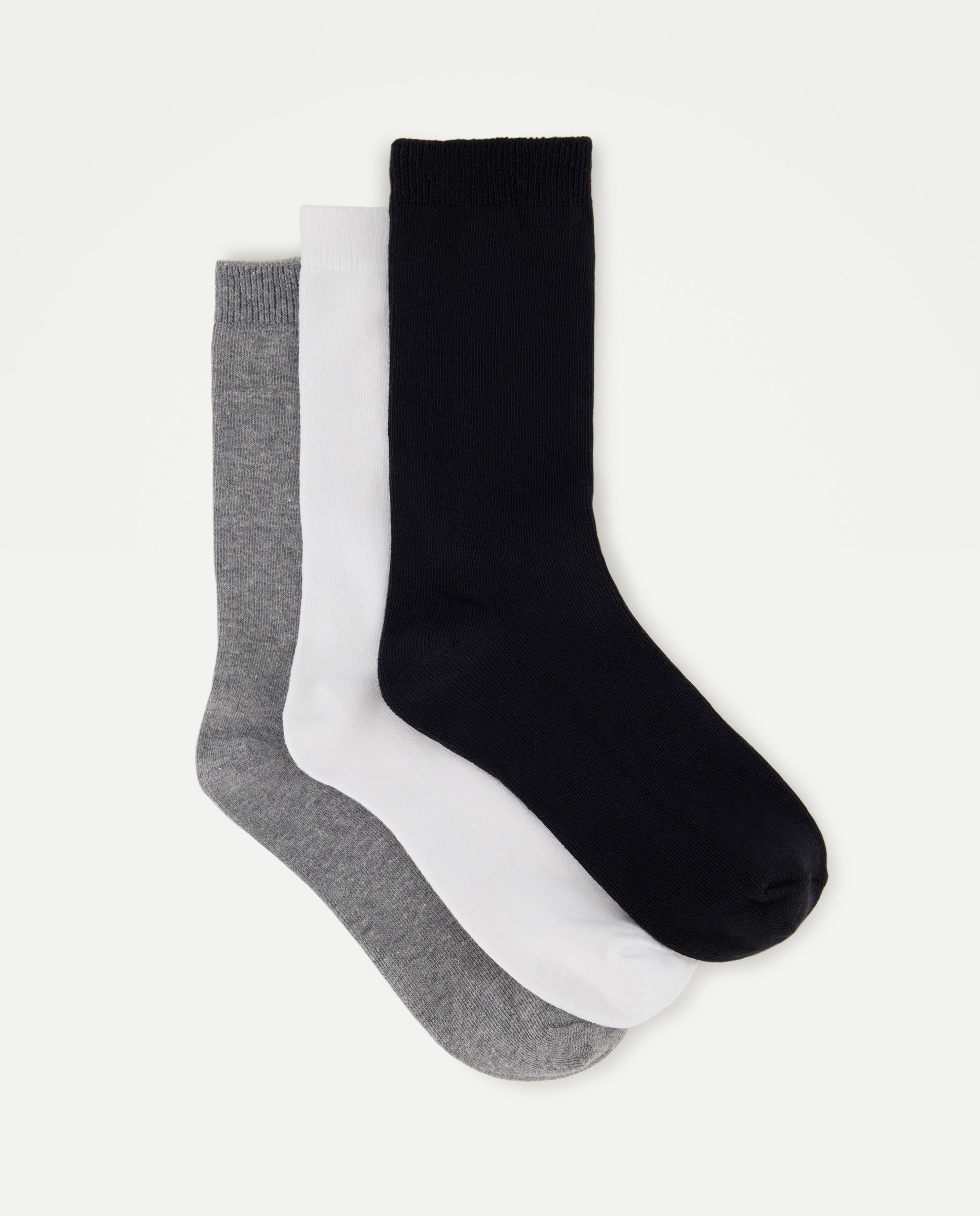Imagem 0 de Pack de 3 Pares de Meias Lisas