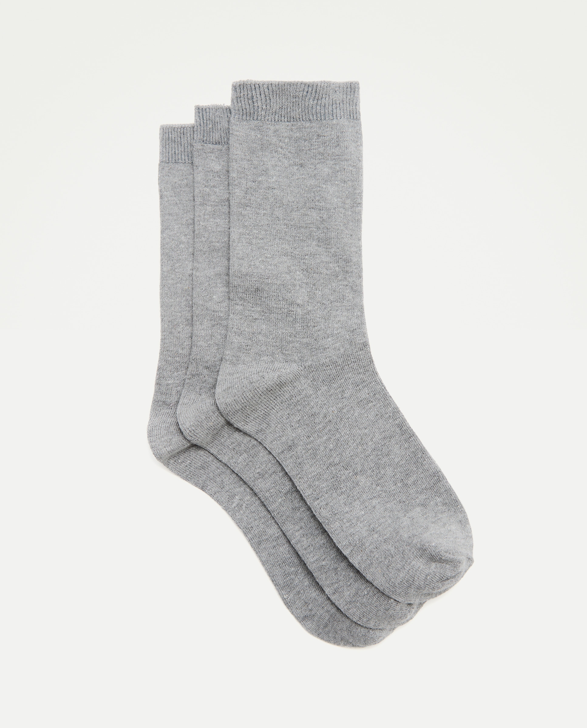 Imagem 0 de Pack de 3 Pares de Meias Lisas
