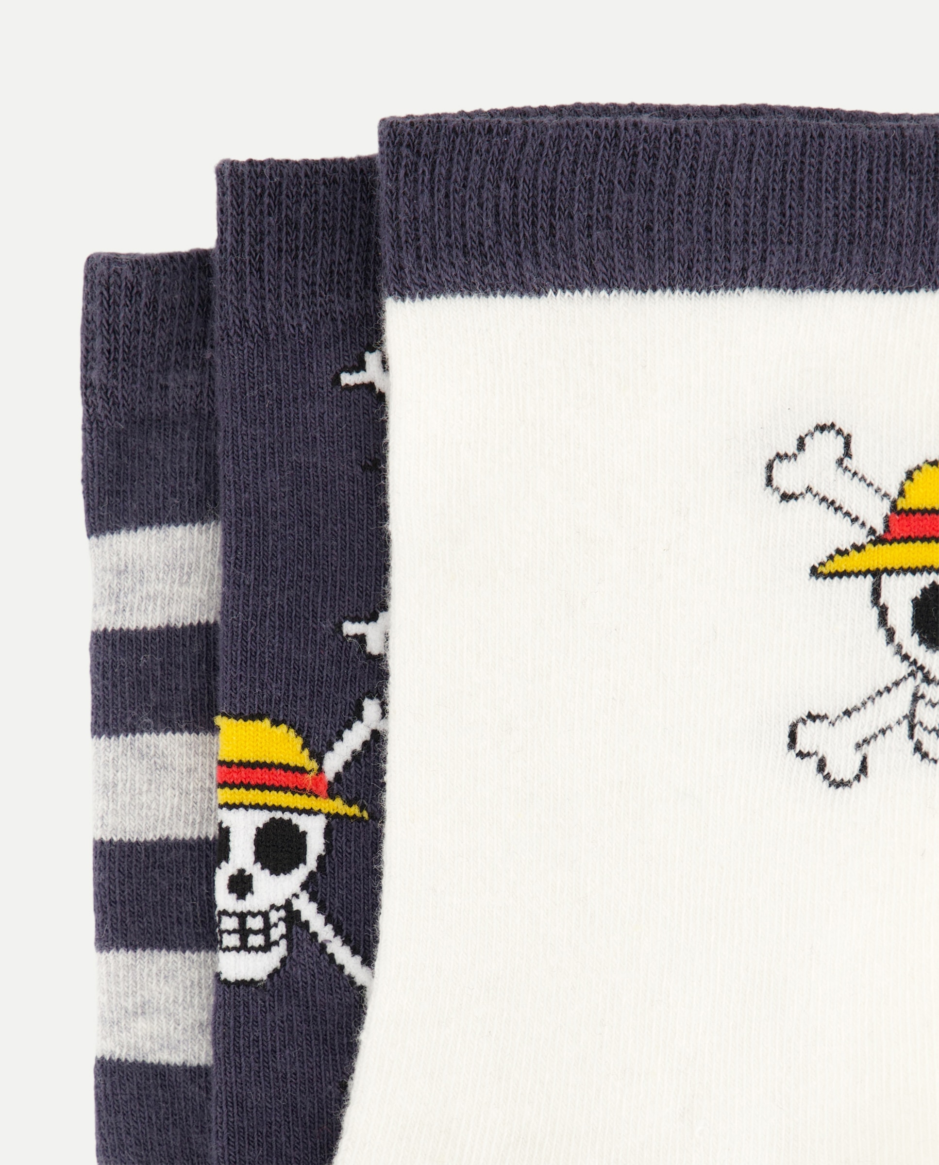 Pack de 3 Pares de Meias One Piece Multicolor-2