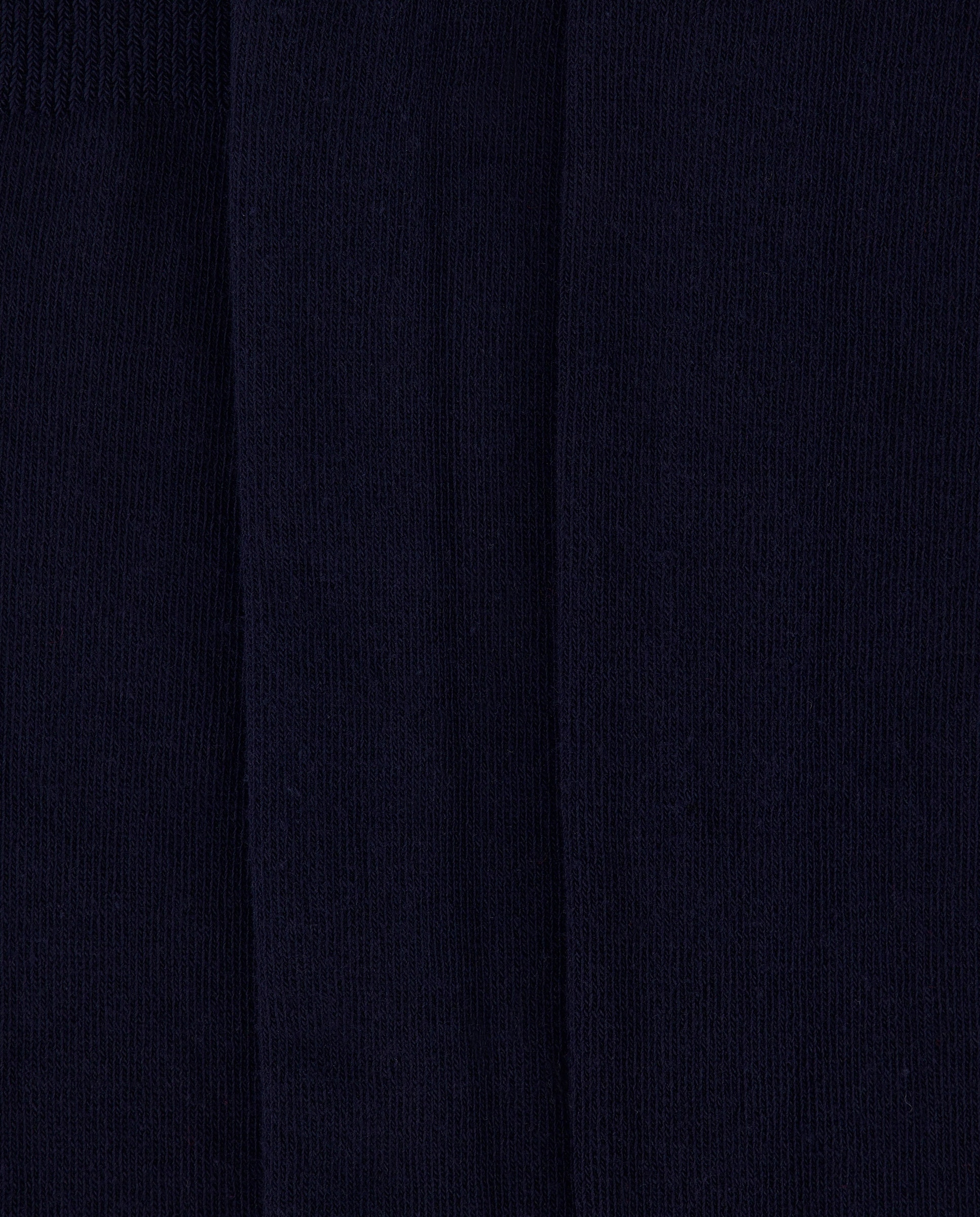 Pack 3 calcetines altos lisos de niño - Cotton Juice - Azul marino Azul marino-2