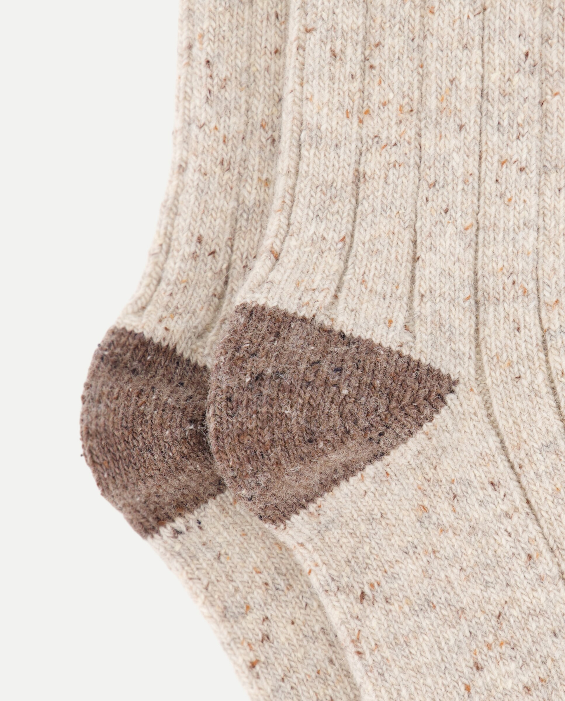 Calcetín alto kids de niña - Cotton Juice - Beige Beige-2
