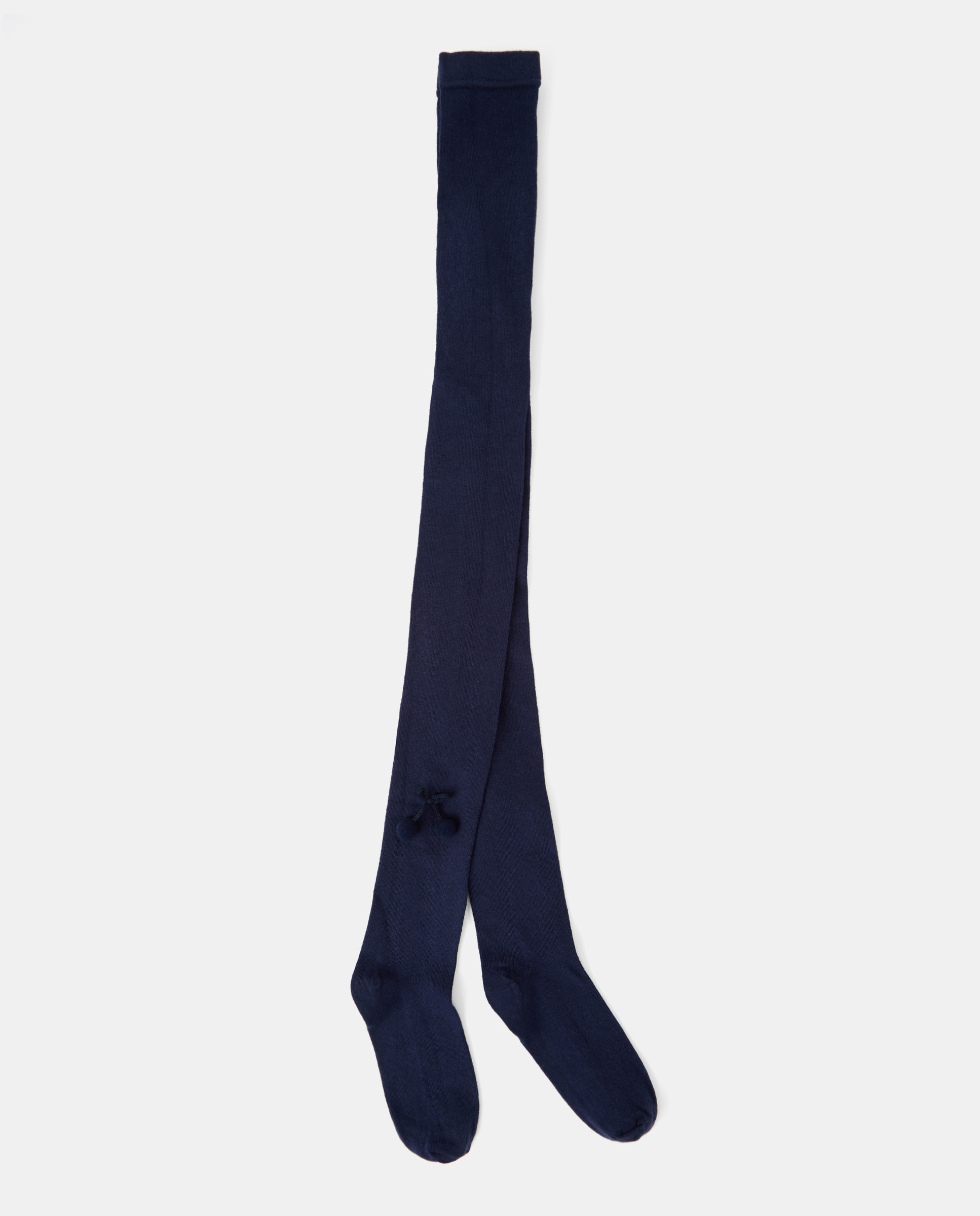 Collants com Pompons Azul-marinho-1