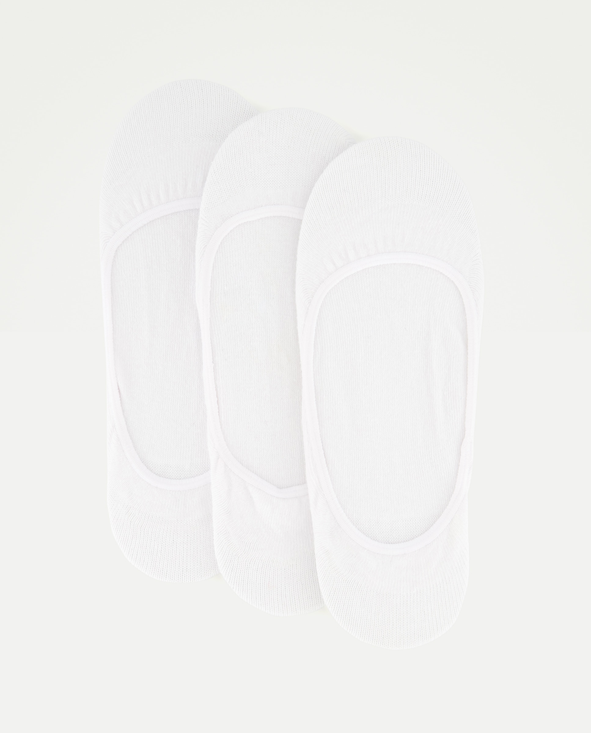 Pack de tres pinkies en color liso - Cotton Juice - Blanco Blanco-1
