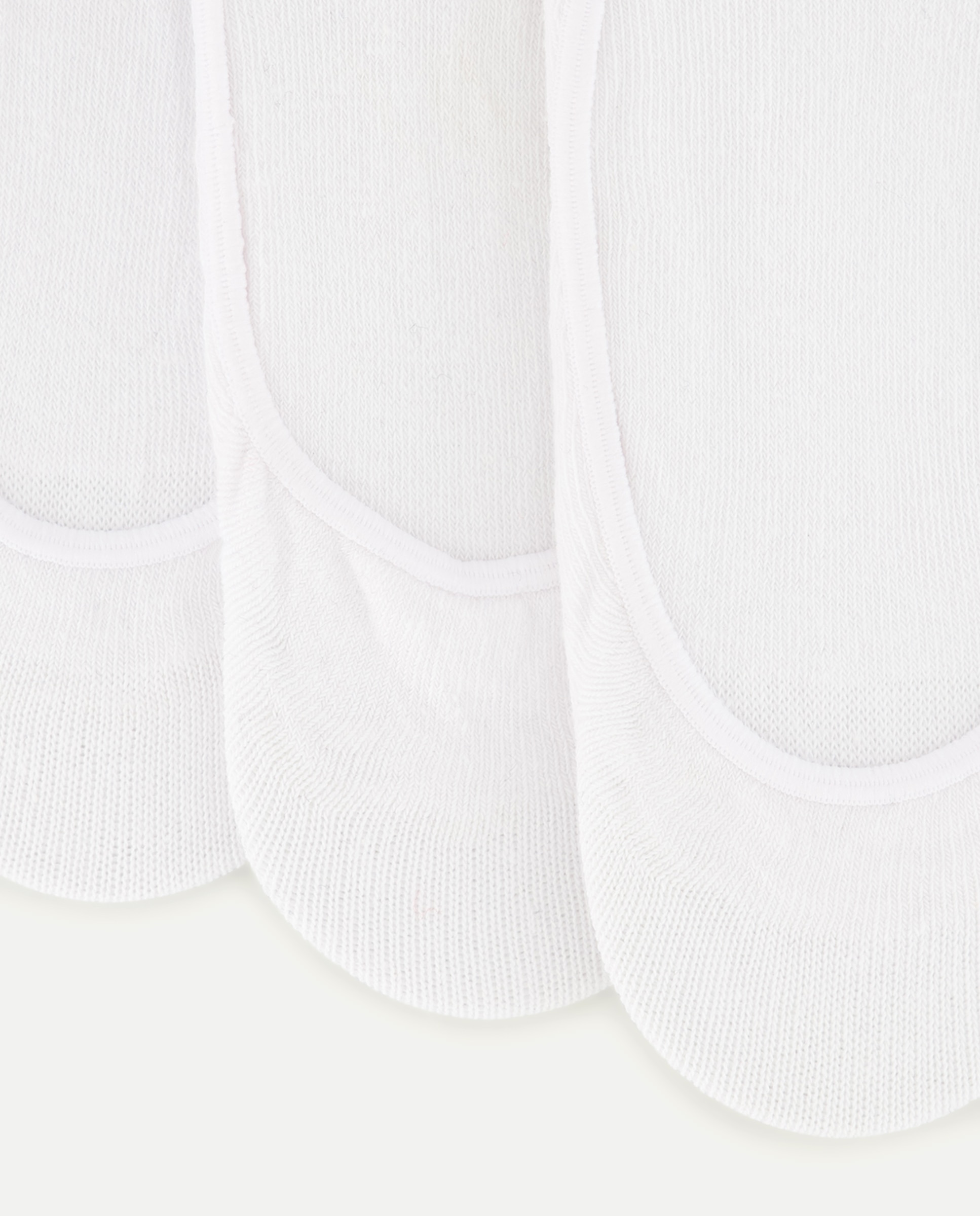 Pack de tres pinkies en color liso - Cotton Juice - Blanco Blanco-3