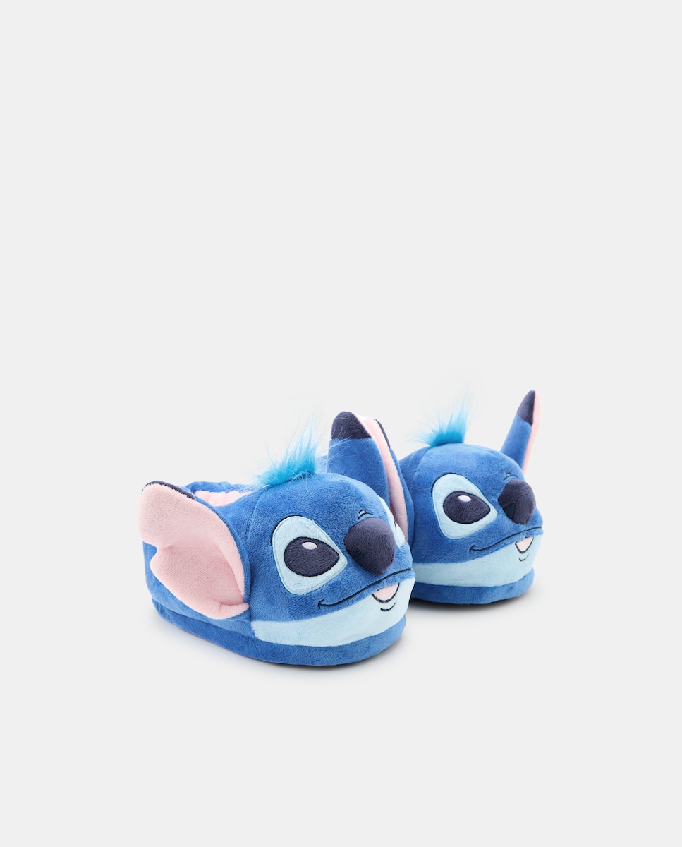 Pantufas Stitch 400 Azul-2