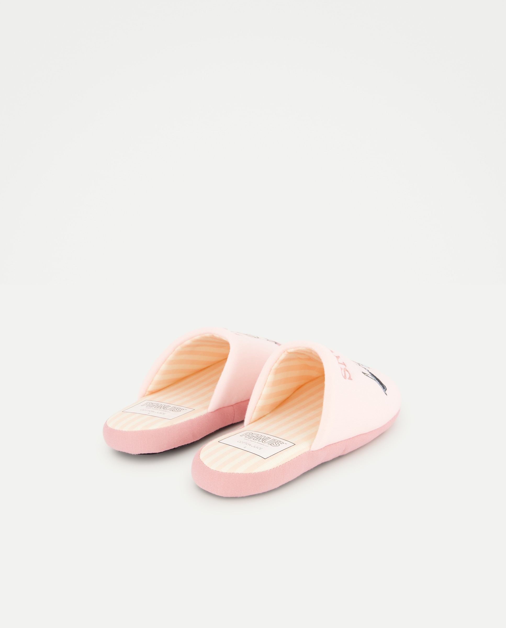 Pantufas Snoopy Rosa-3
