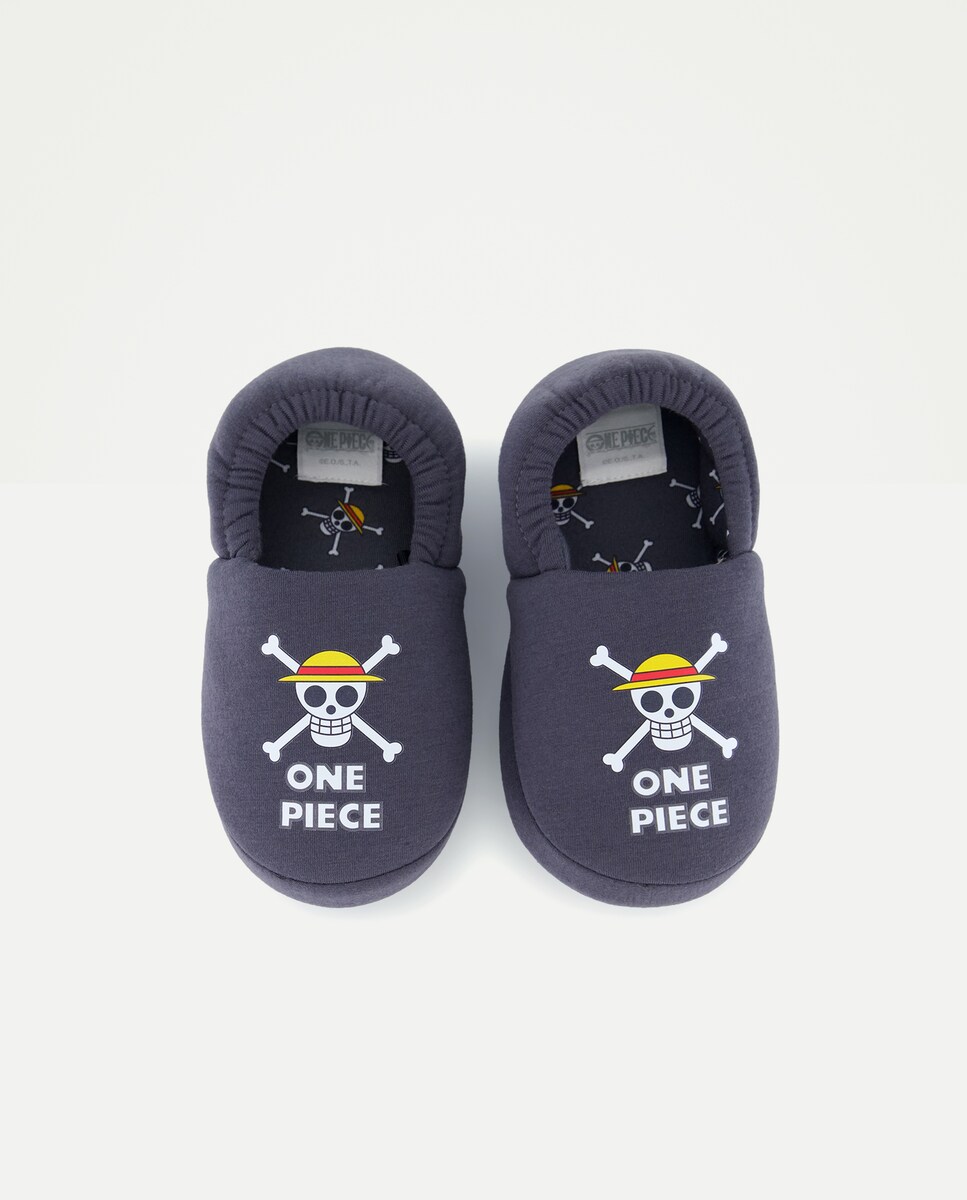 Pantufas One Piece Cinzento-4