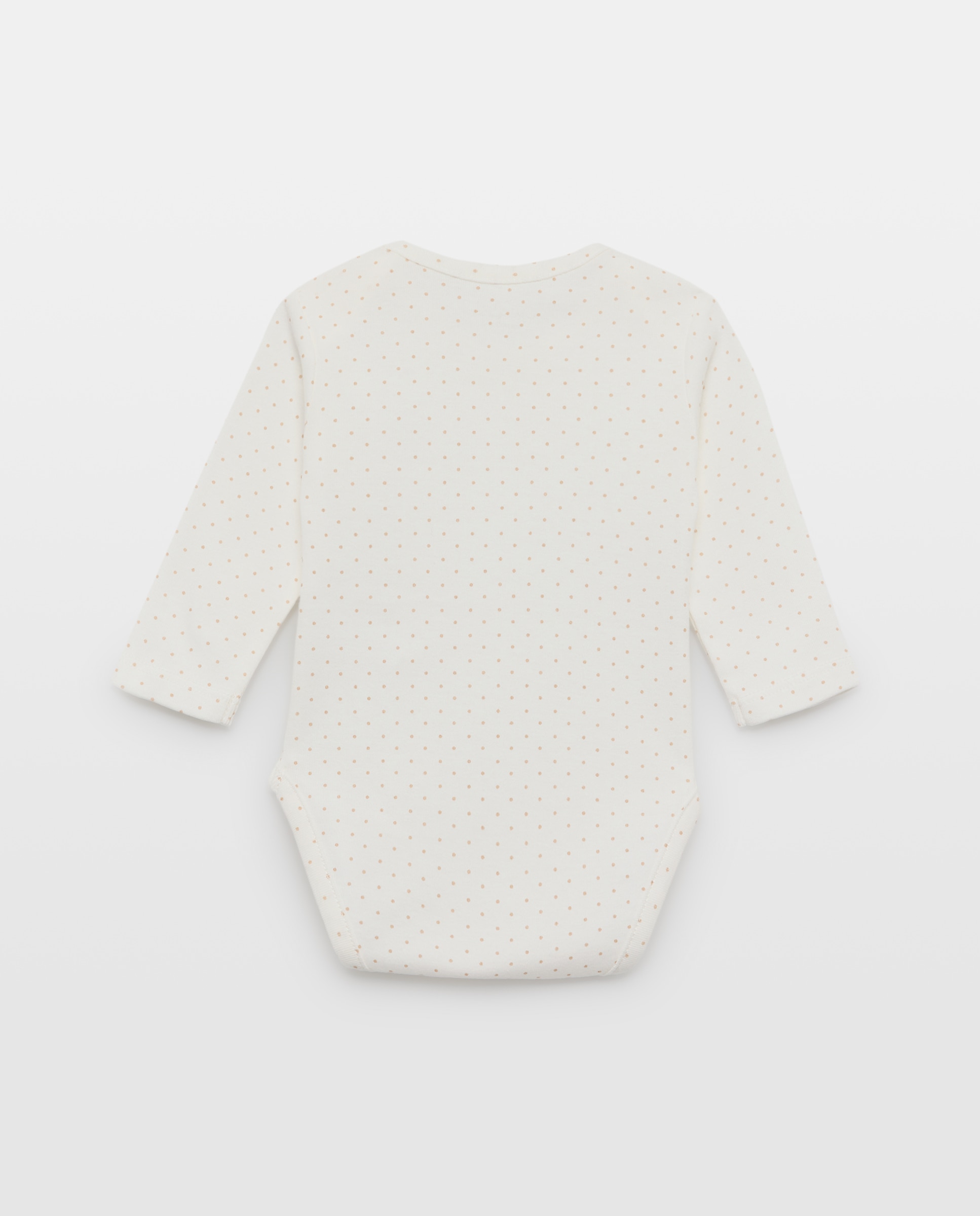 Pack de 2 Bodies de Bebé com Manga Comprida com Ursos Cotton Juice Branco-2