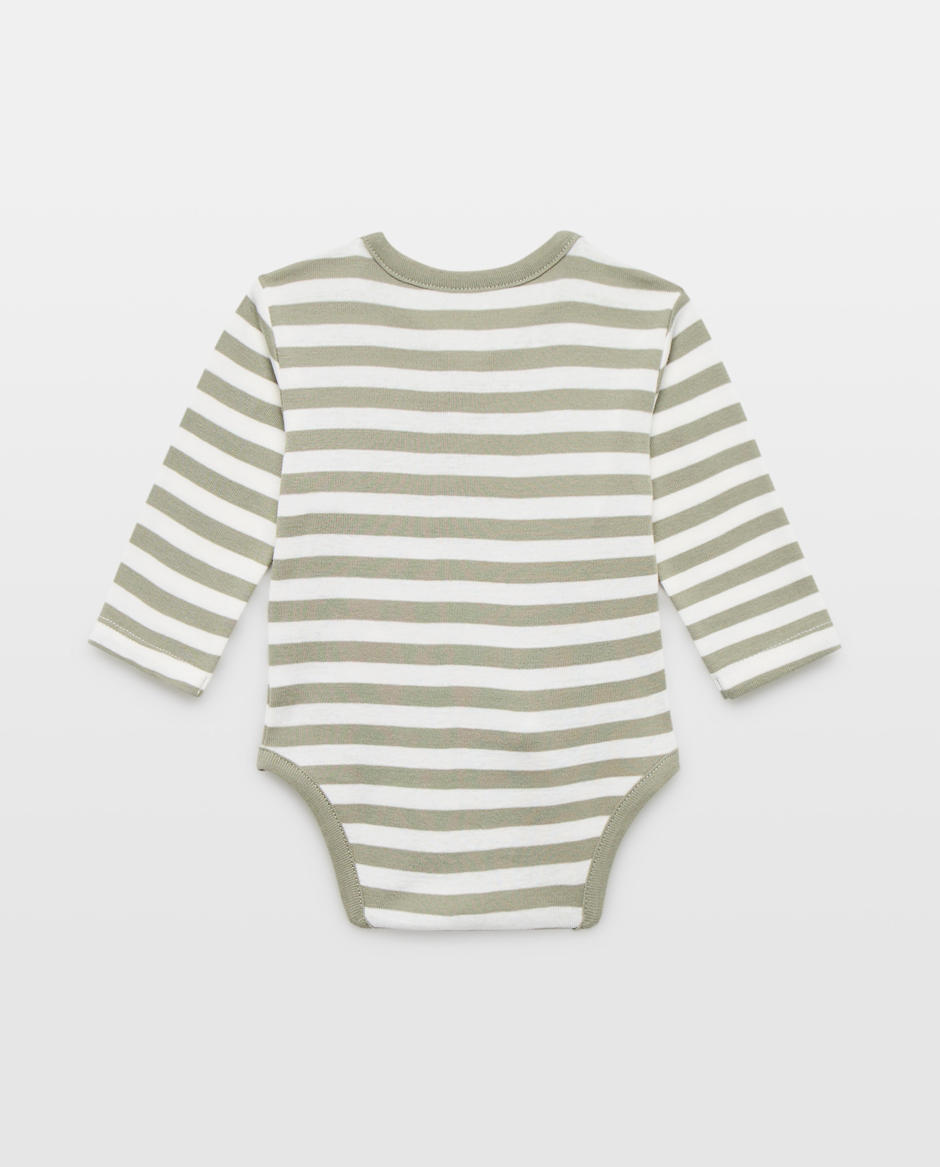 Pack de 3 Bodies de Bebé com Manga Comprida e Fantasia Cotton Juice Multicolor-2