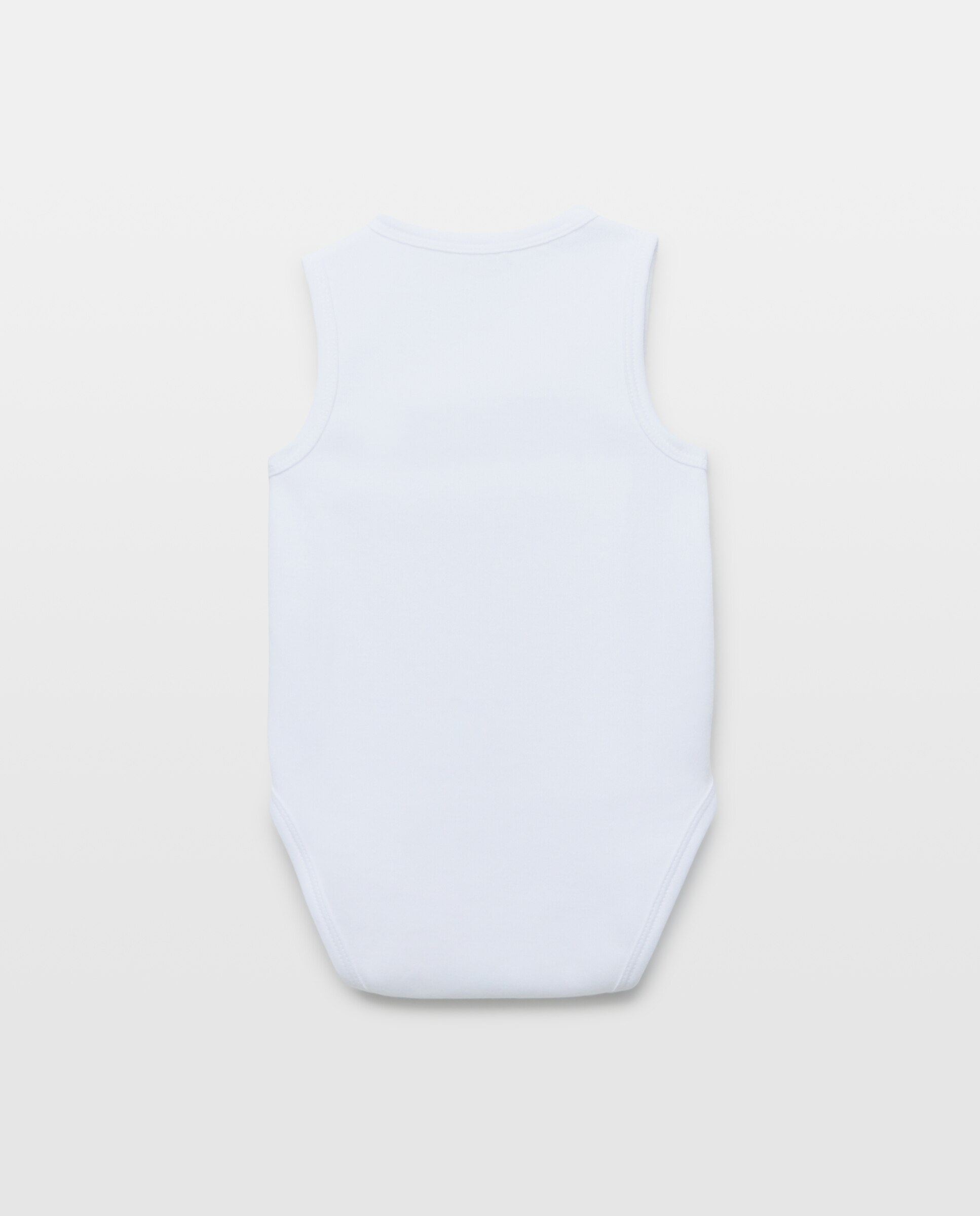 Pack de 2 Bodies de Natal de Bebé sem Mangas Cotton Juice Branco-2