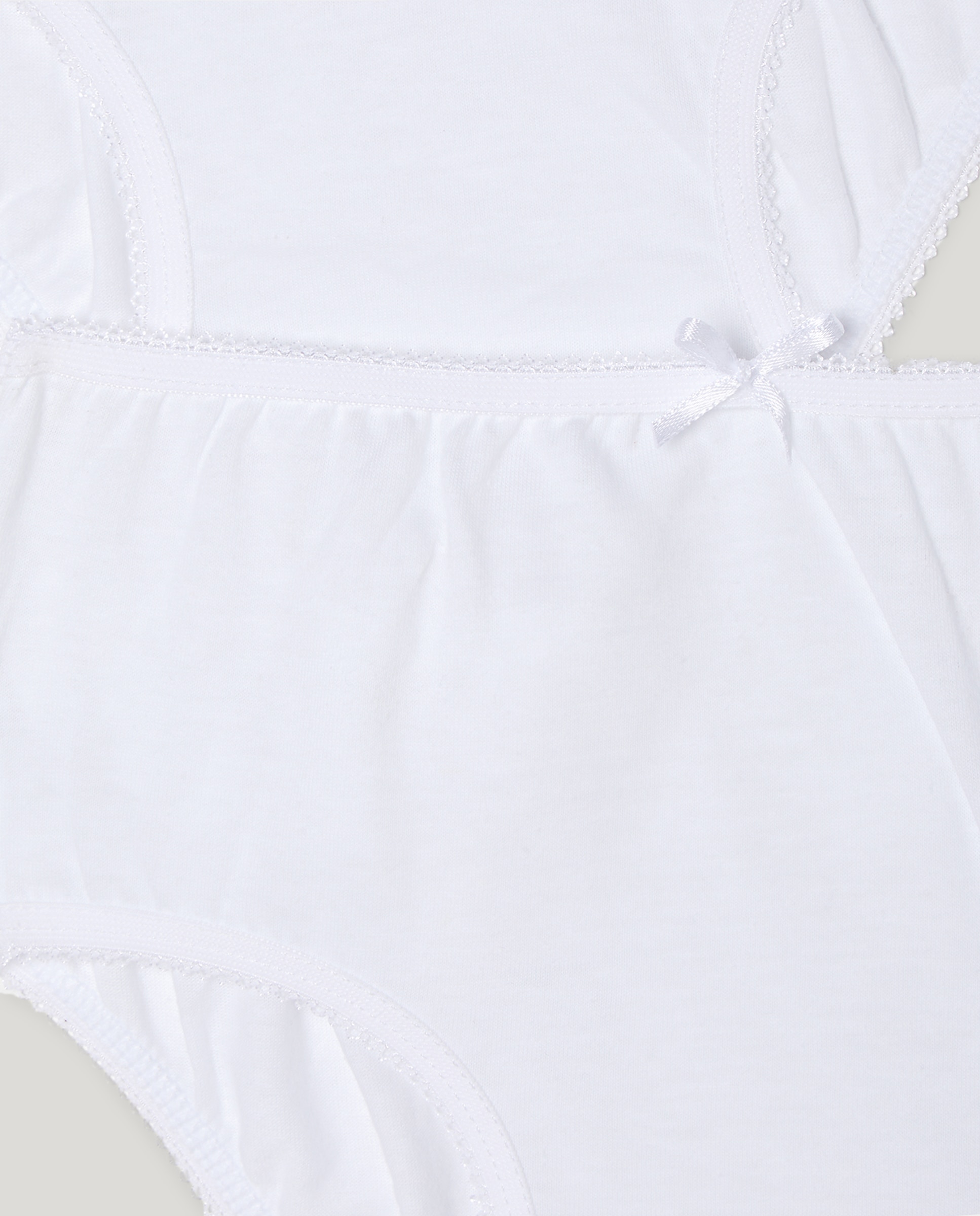 Pack de Dois Tapa-Fraldas de Bebé - Branco Cotton Juice Branco-3